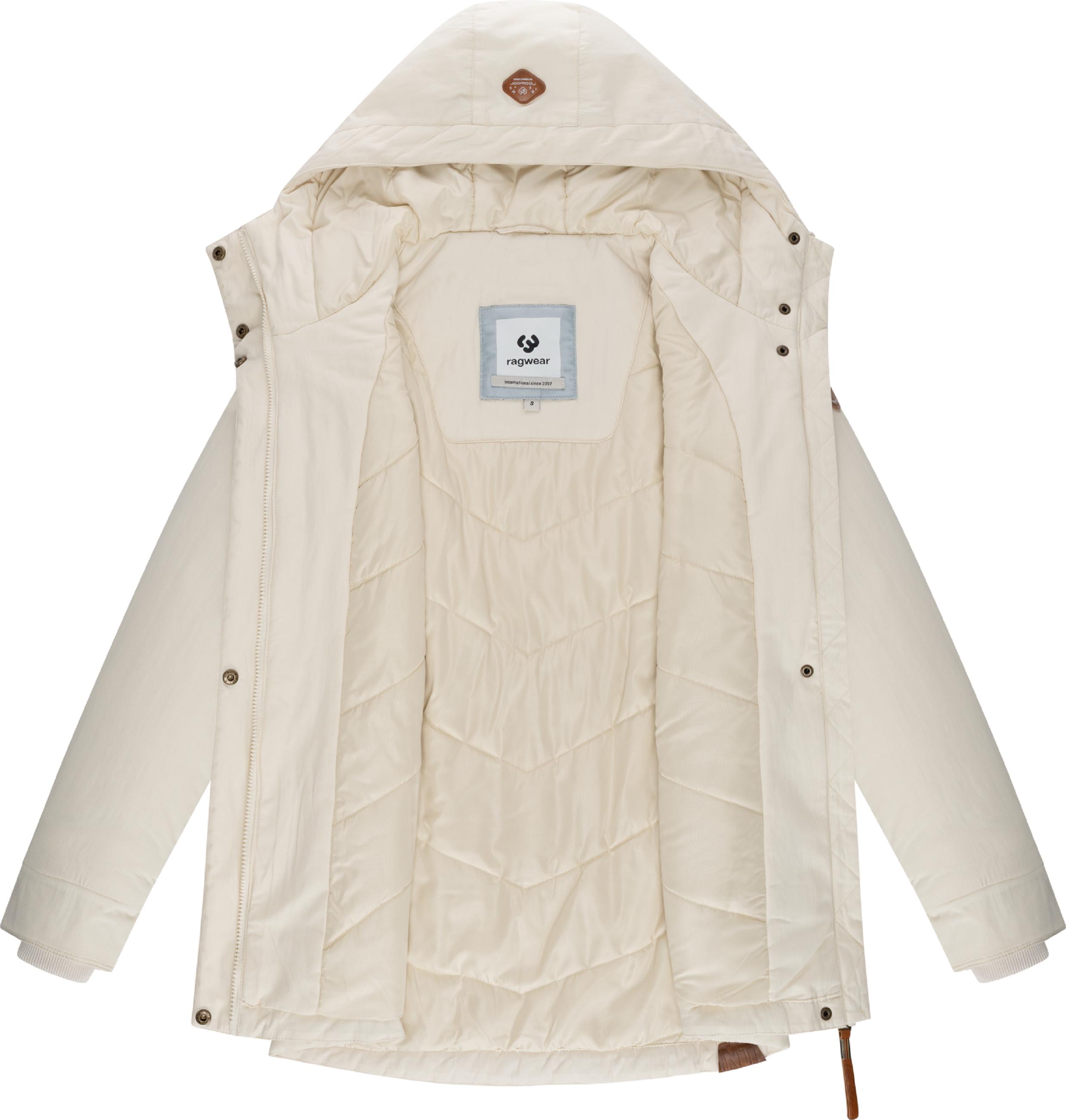 Winterjacke mit Kapuze "Monadena Parka YOUMODO" Ecru