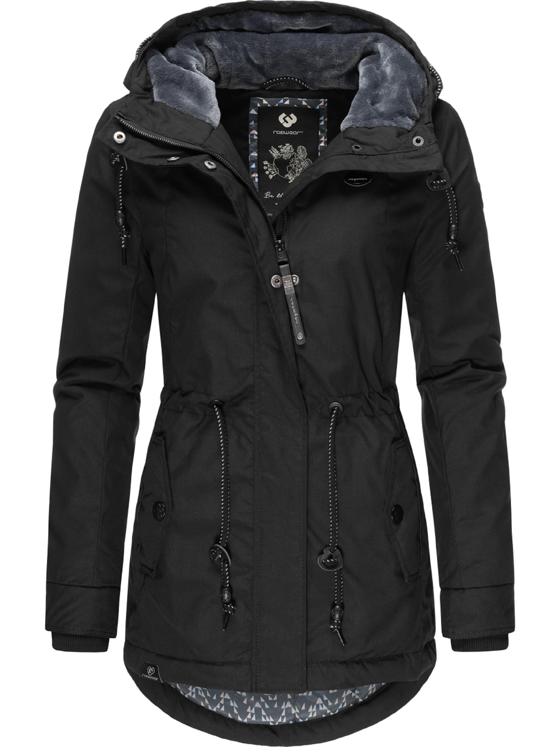 Winterparka mit Kapuze "Monadis Black Label" Black21