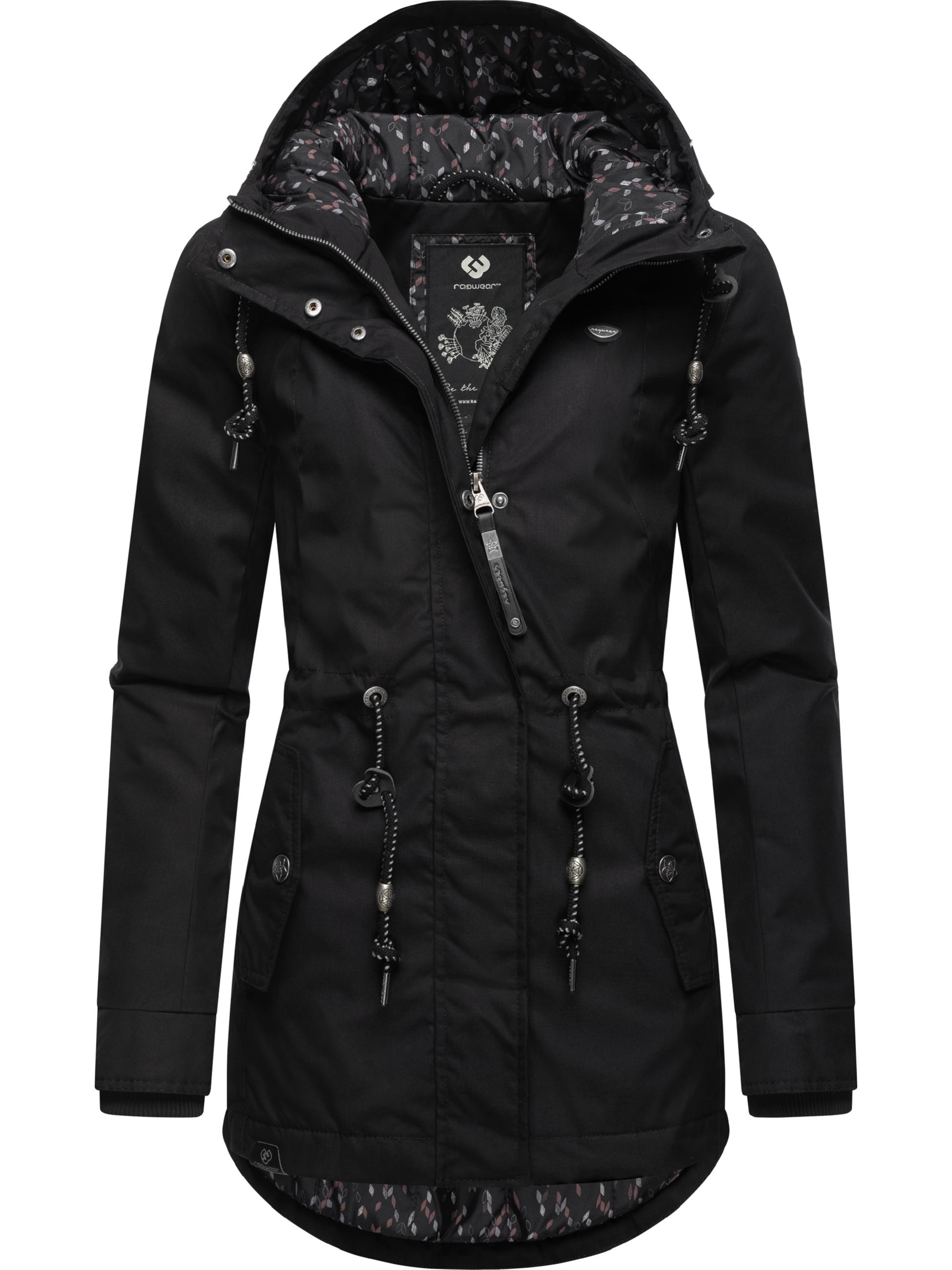 Winterparka mit Kapuze "Monadis Black Label" Black22