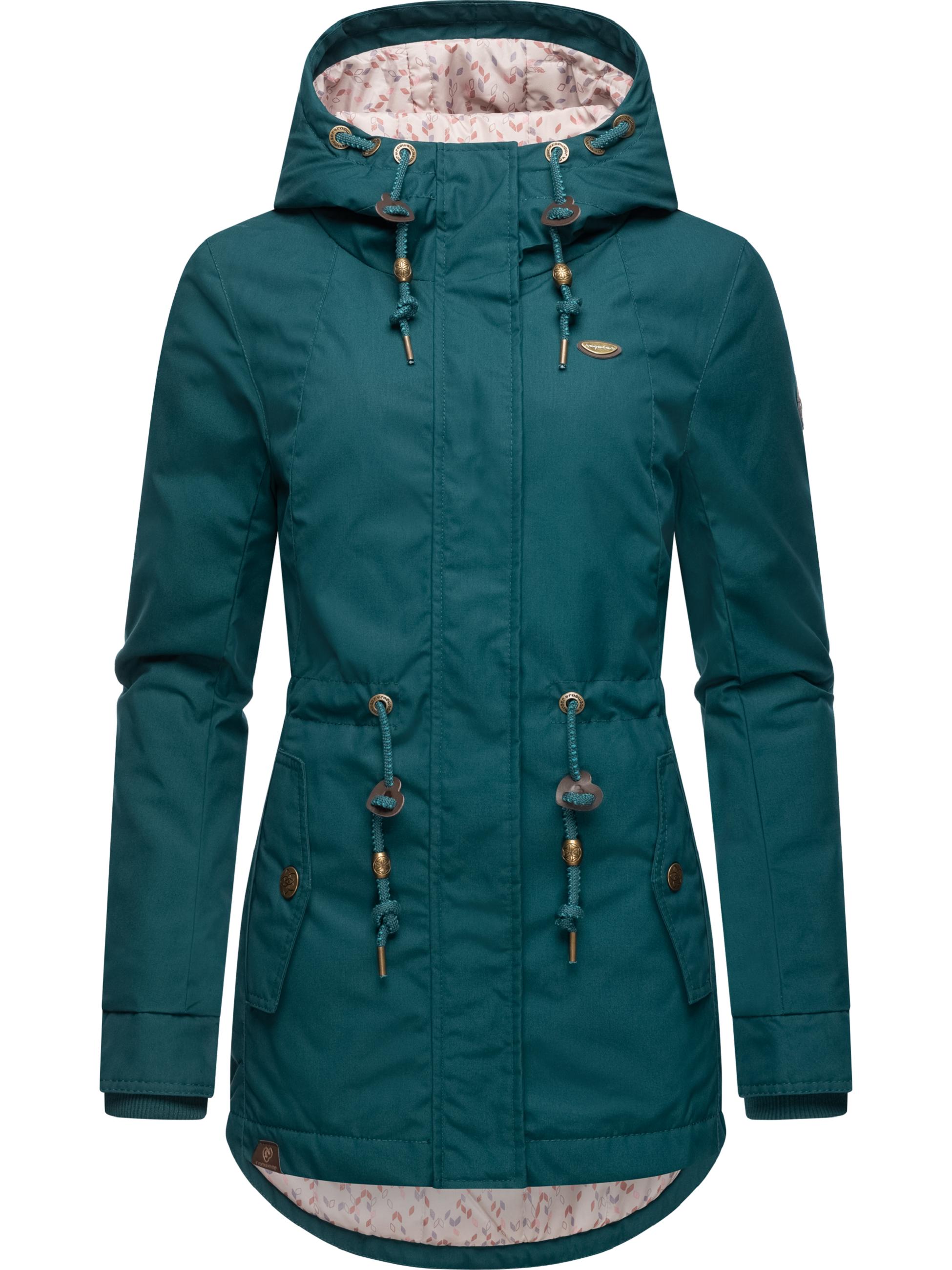 Winterparka mit Kapuze "Monadis Black Label" Dark Green22