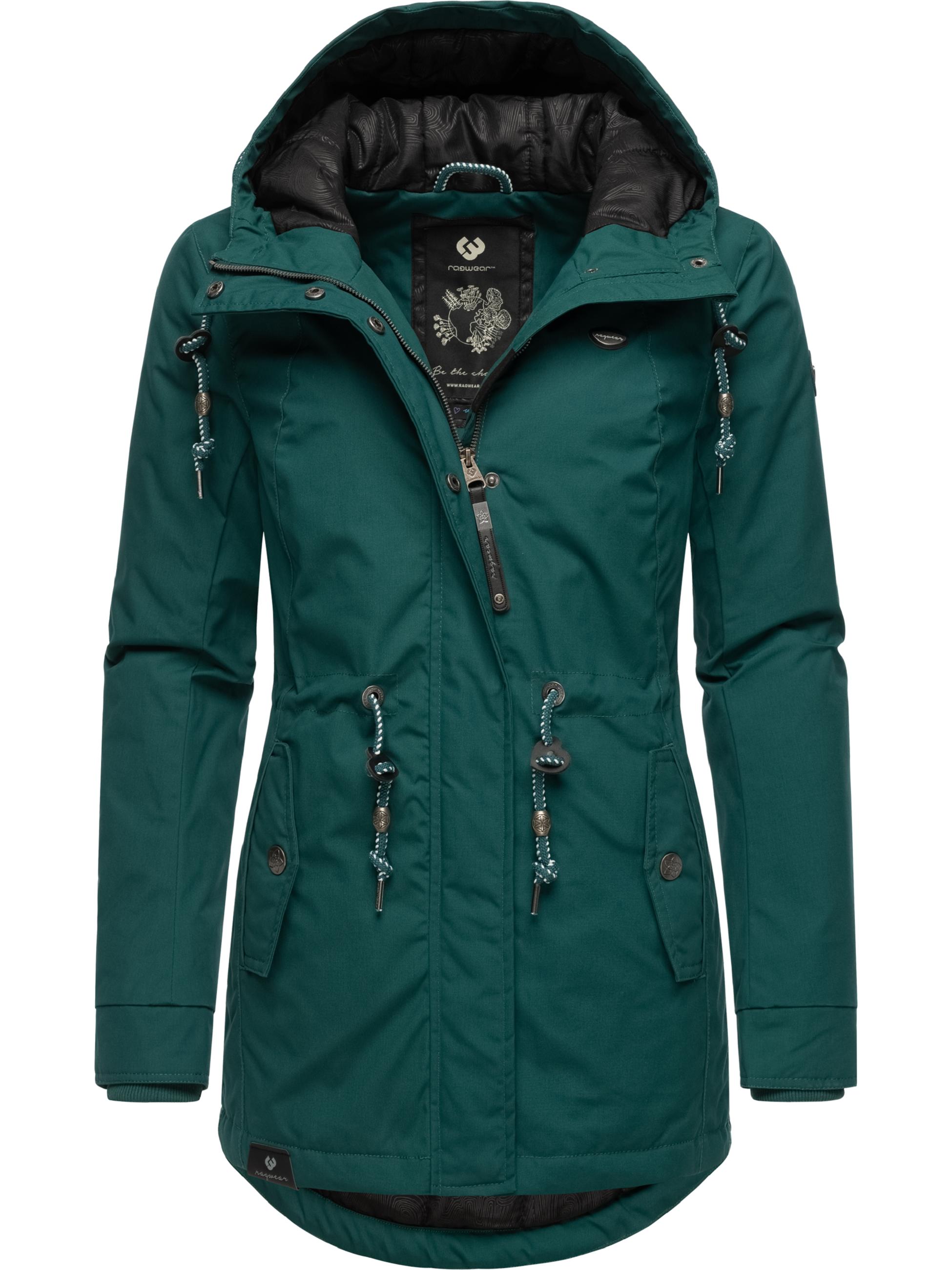 Winterparka mit Kapuze "Monadis Black Label" Forest Green24