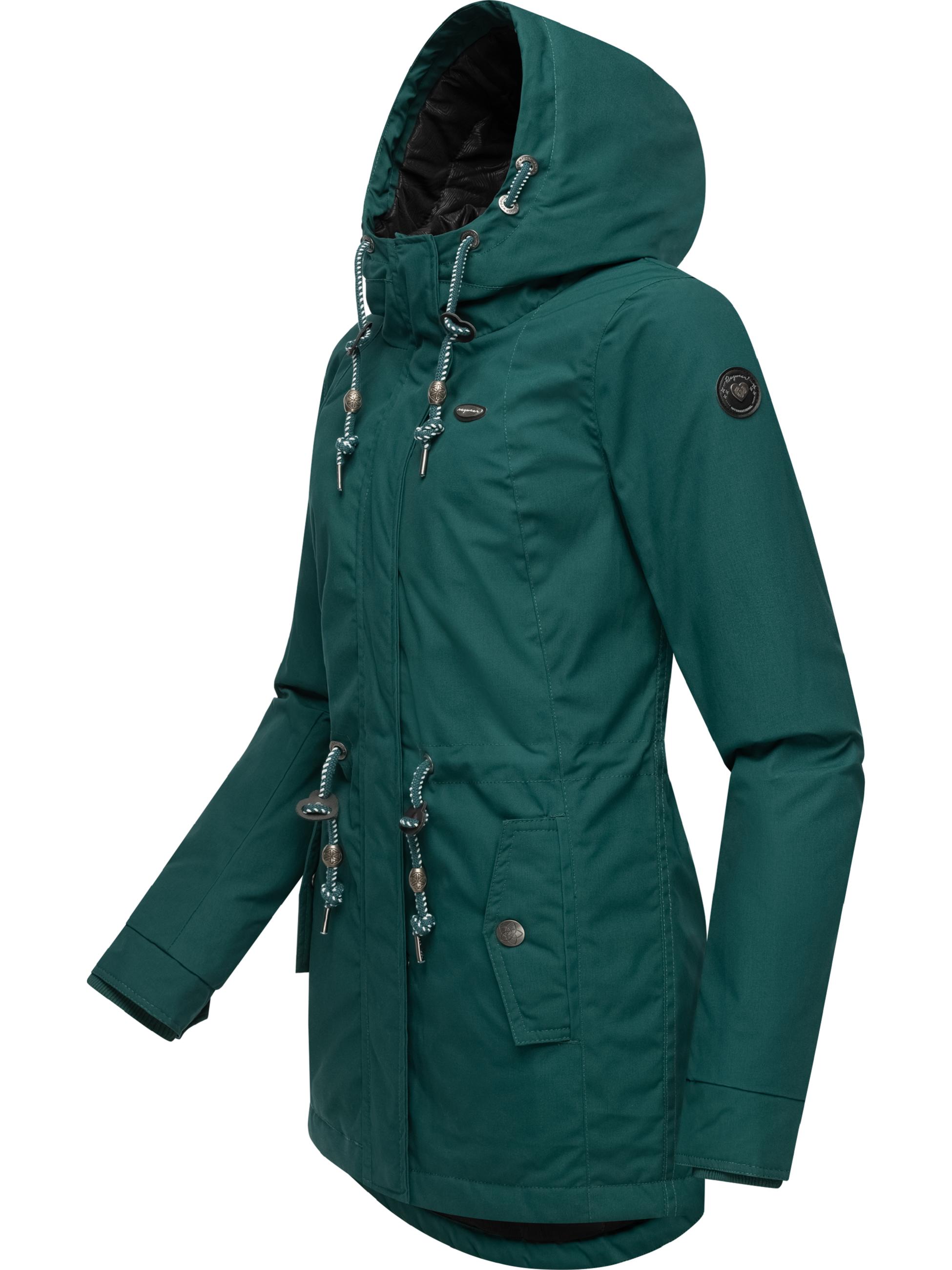 Winterparka mit Kapuze "Monadis Black Label" Forest Green24