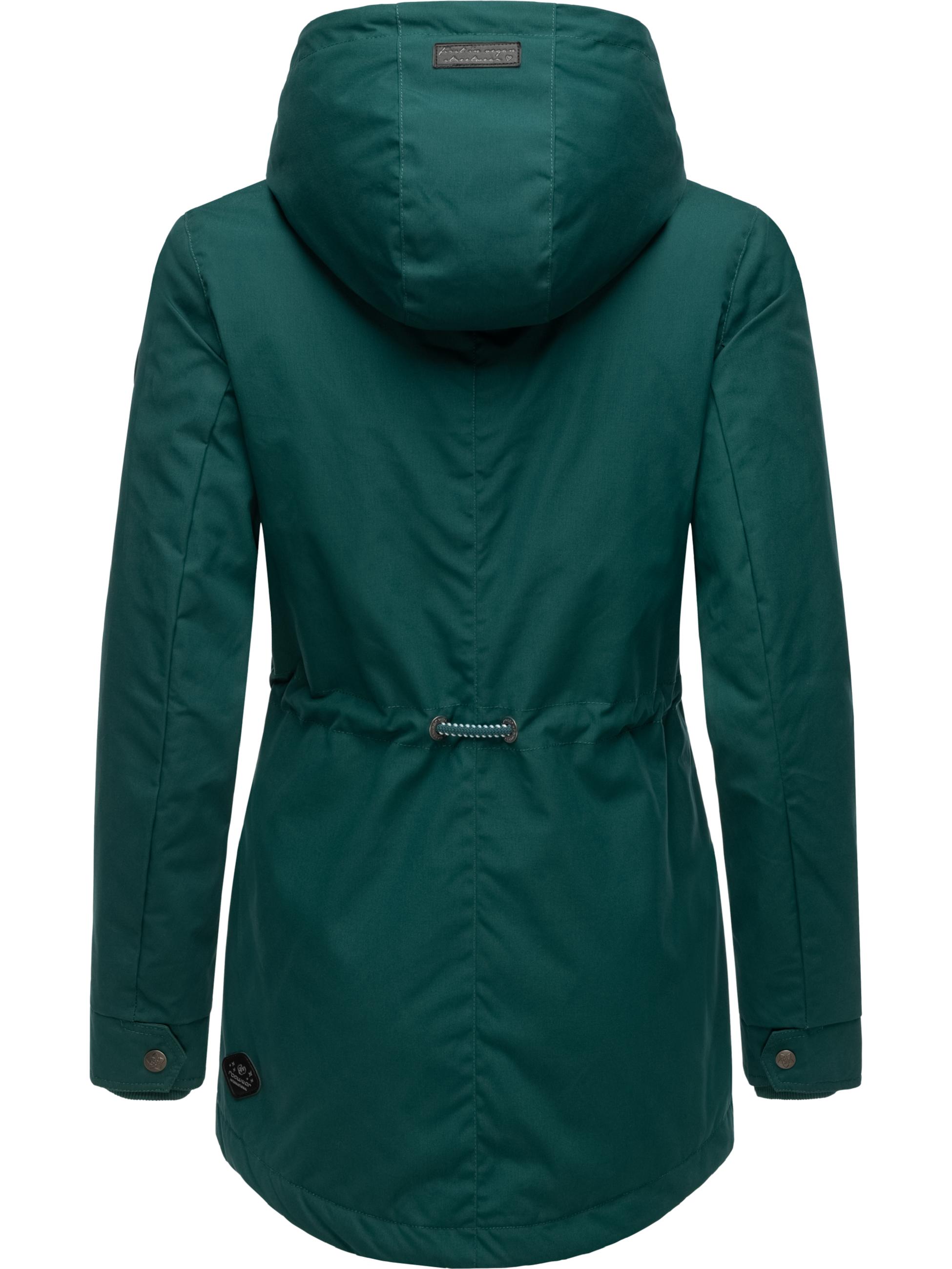 Winterparka mit Kapuze "Monadis Black Label" Forest Green24