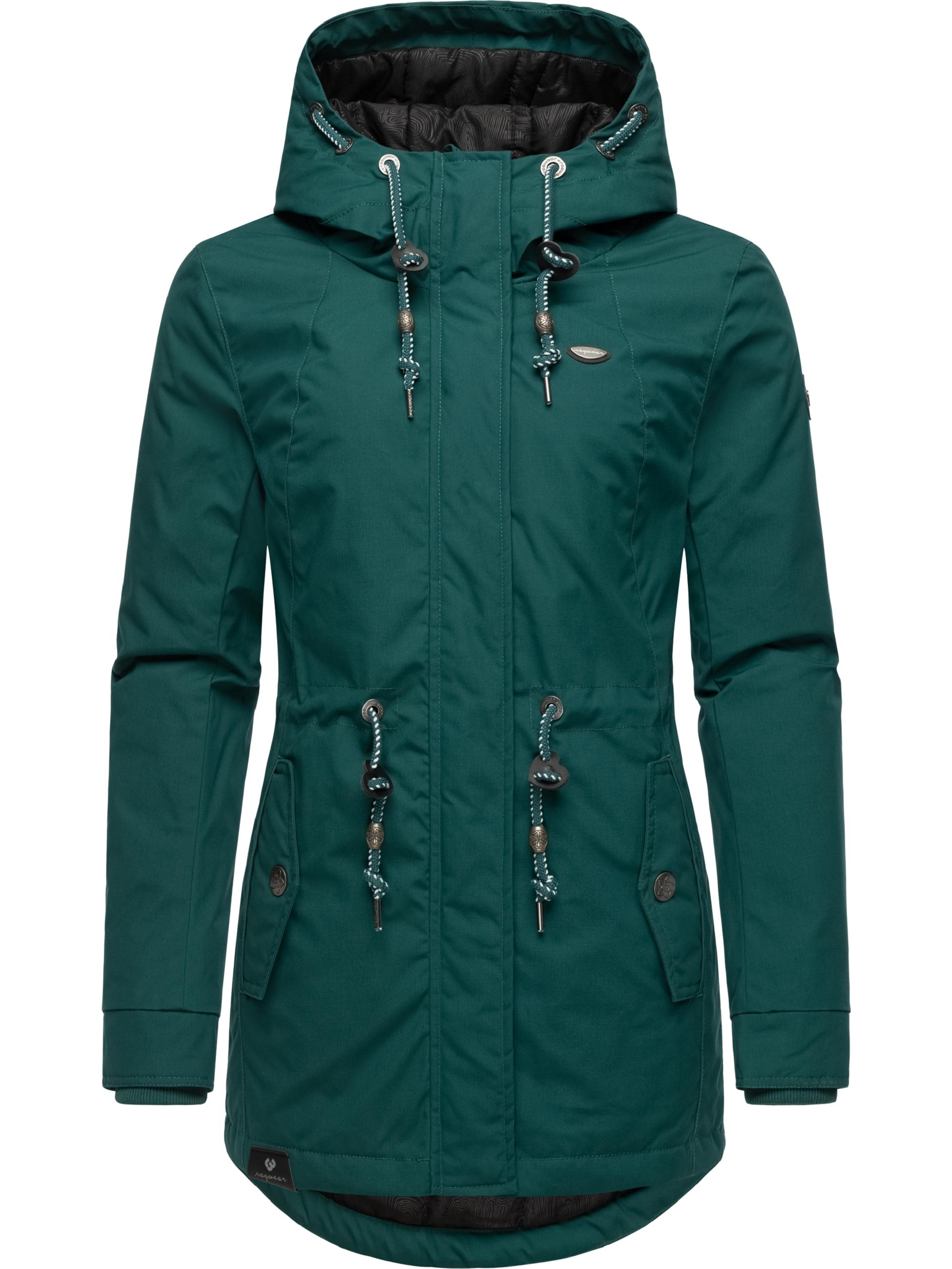 Winterparka mit Kapuze "Monadis Black Label" Forest Green24