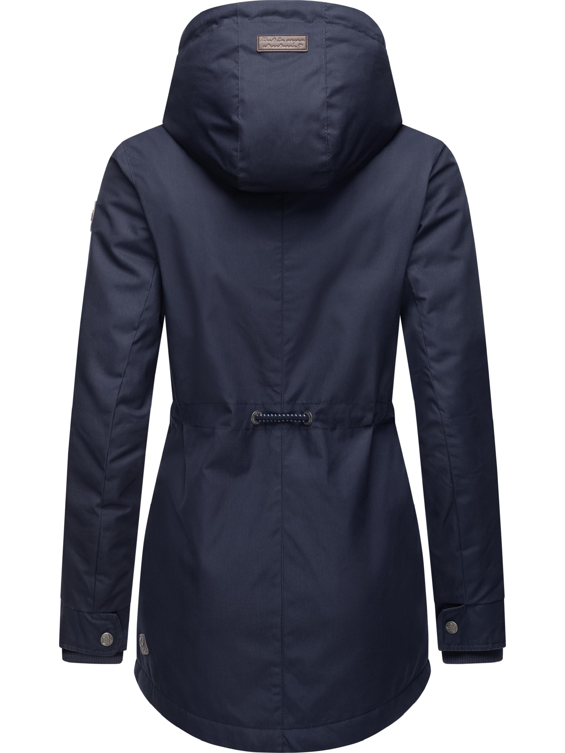 Winterparka mit Kapuze "Monadis Black Label" Navy22