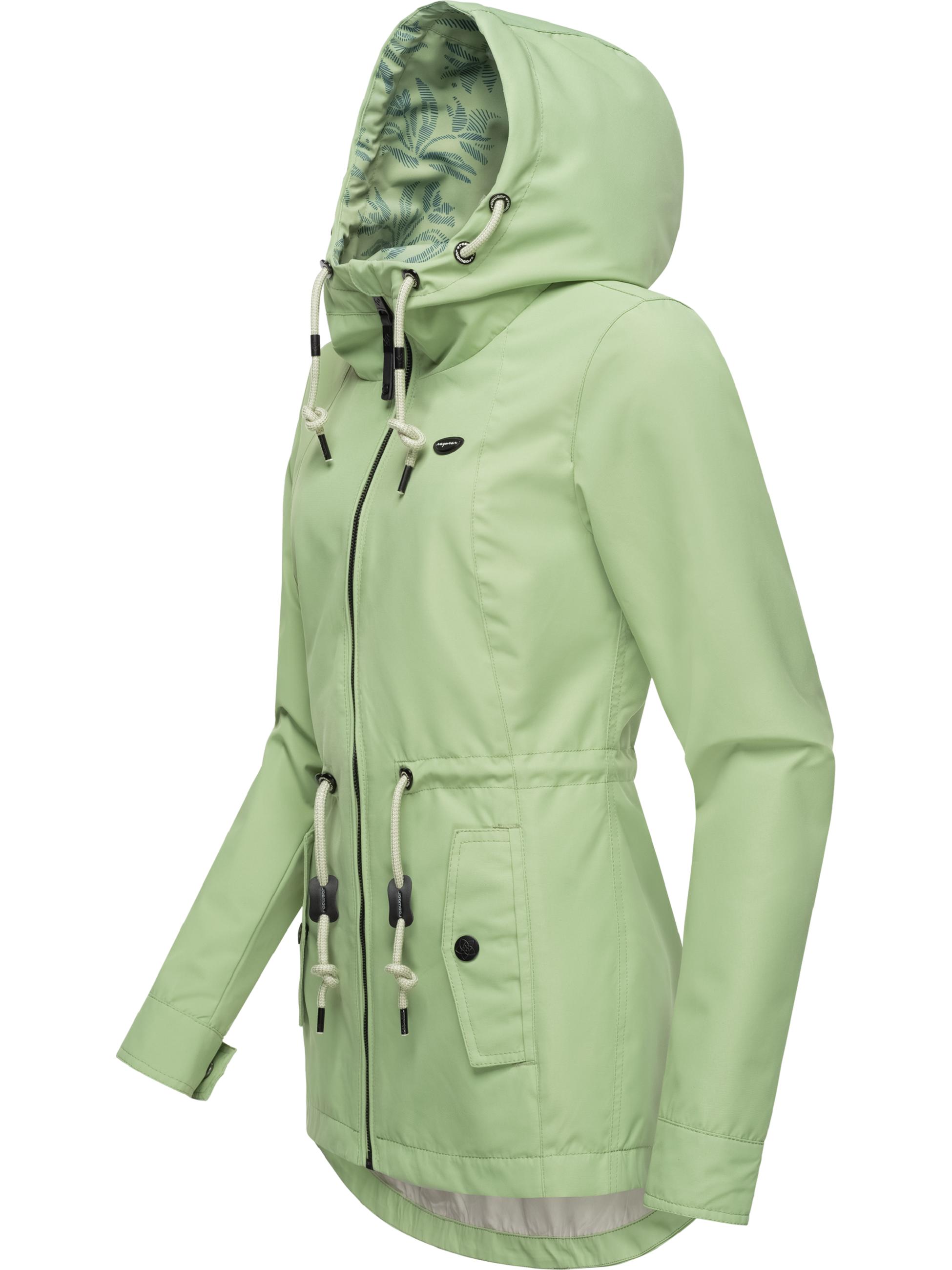 Wasserdichte Übergangsjacke mit Kapuze "Monadis" Dusty Green24