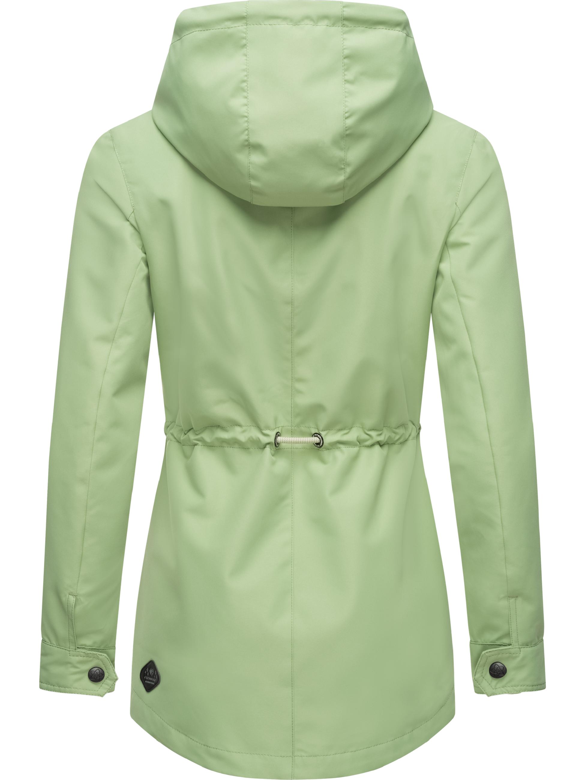 Wasserdichte Übergangsjacke mit Kapuze "Monadis" Dusty Green24