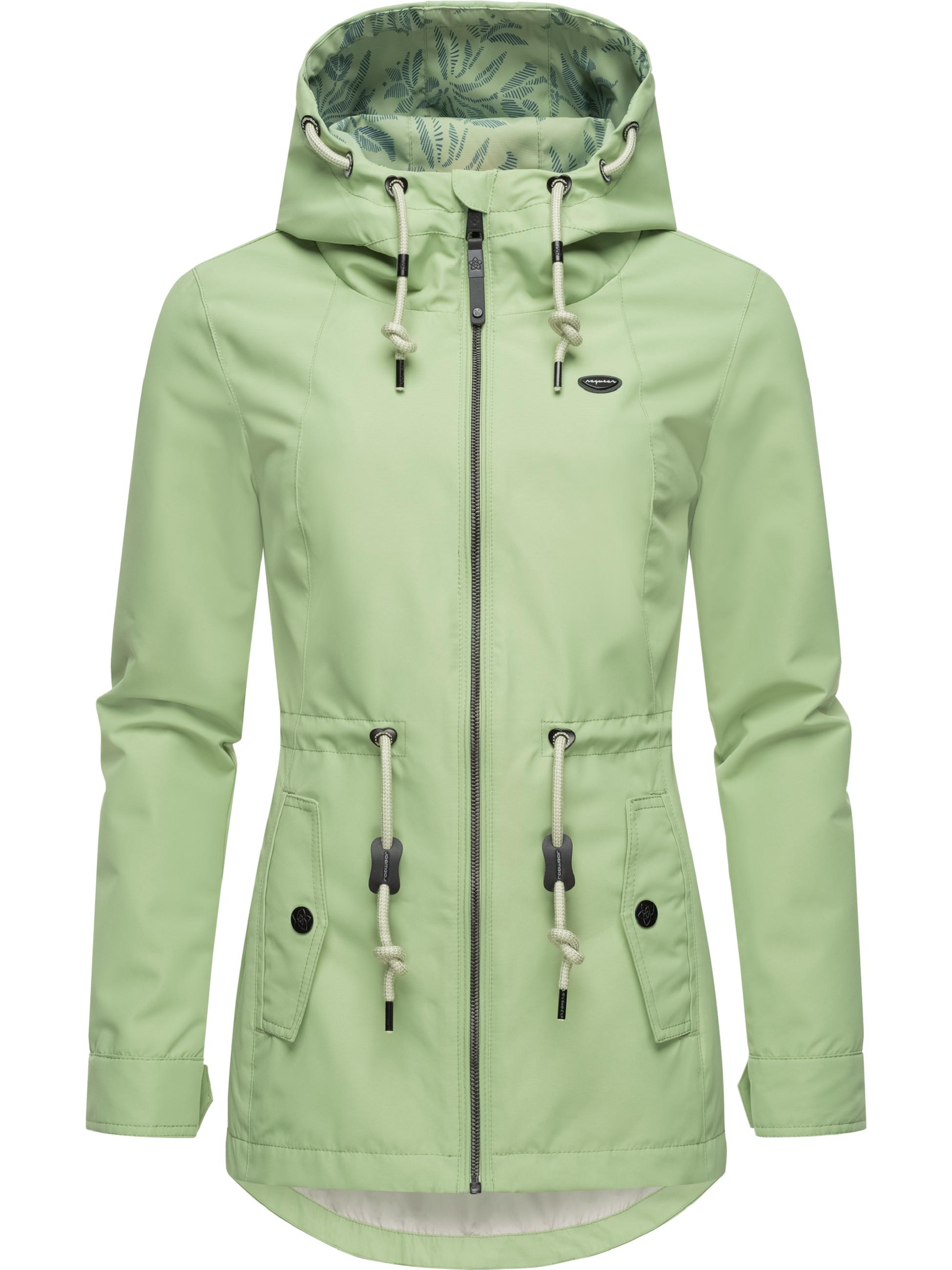 Wasserdichte Übergangsjacke mit Kapuze "Monadis" Dusty Green24