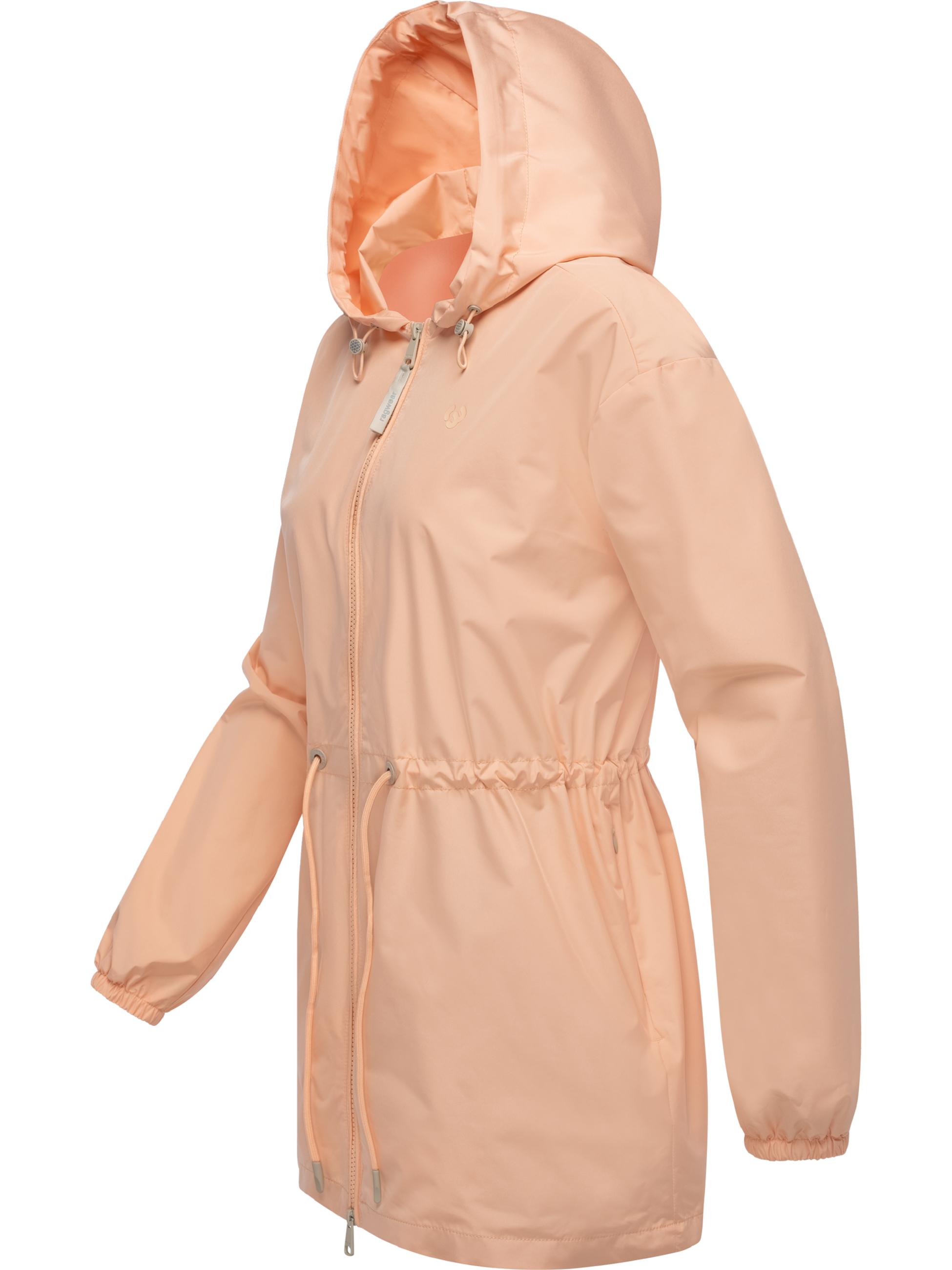 Wasserdichte Kapuzenjacke "Monadissimo A" Light Peach