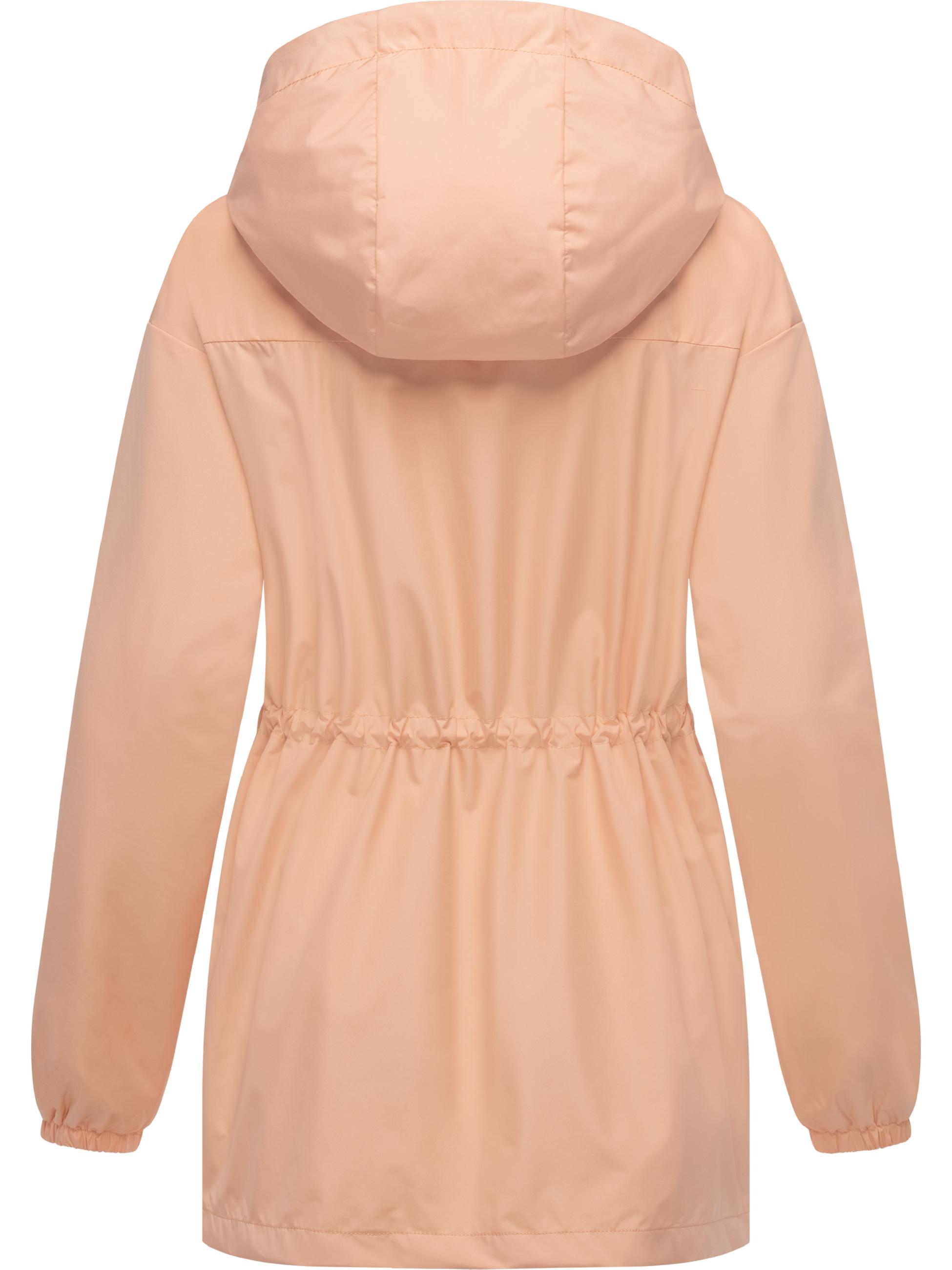 Wasserdichte Kapuzenjacke "Monadissimo A" Light Peach