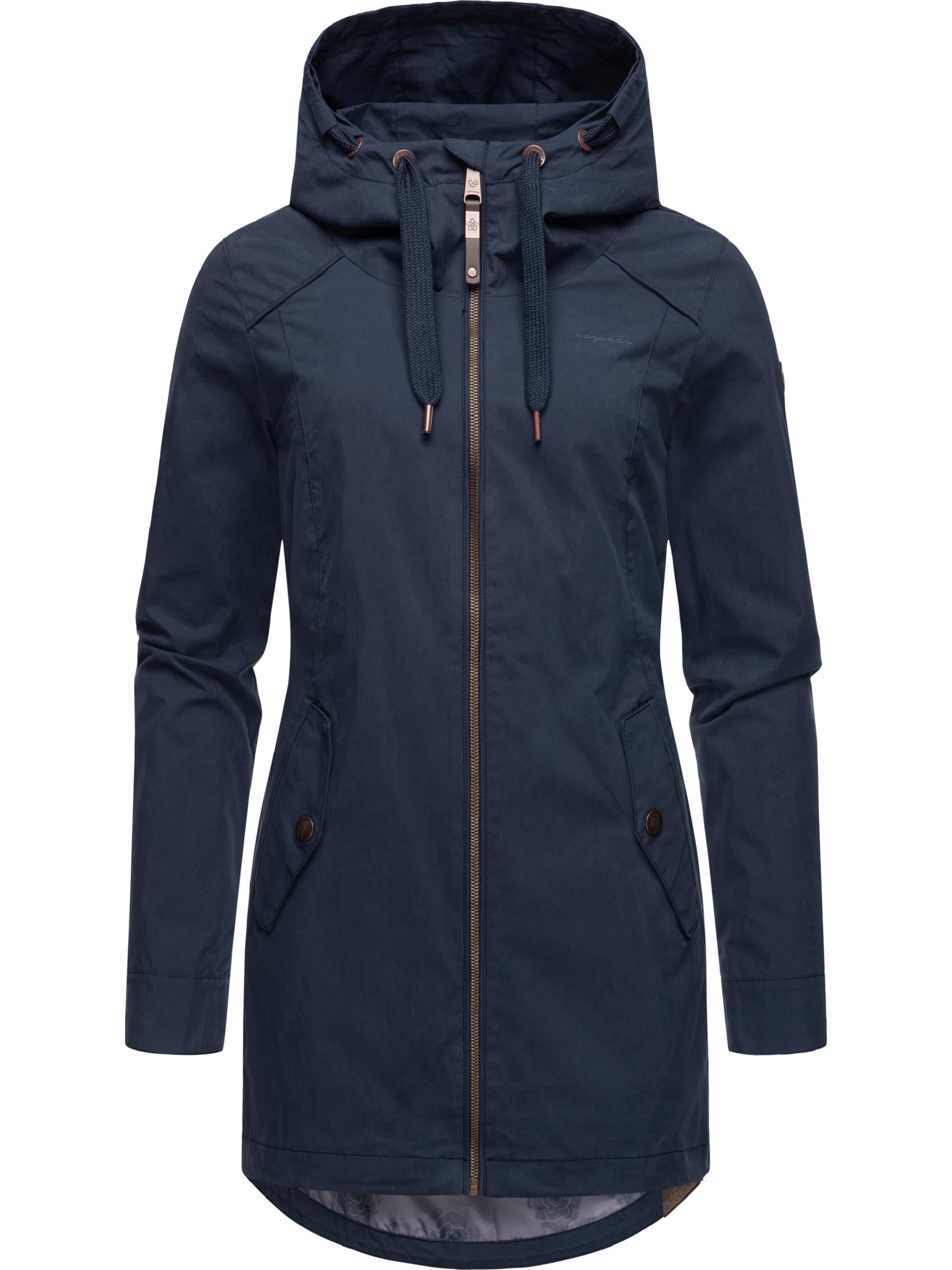 Leichter Parka mit Kapuze "Mondda" Navy