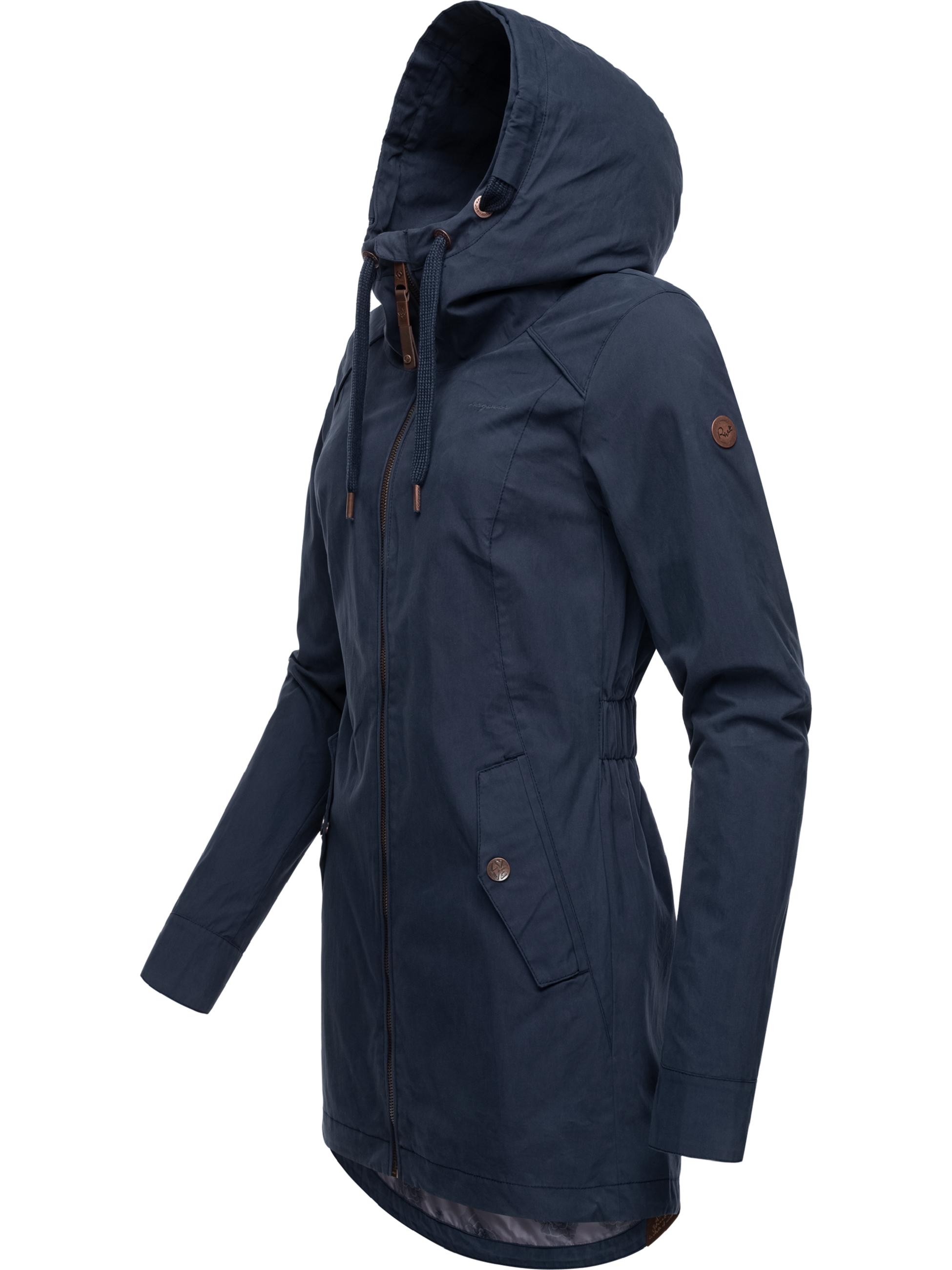 Leichter Parka mit Kapuze "Mondda" Navy