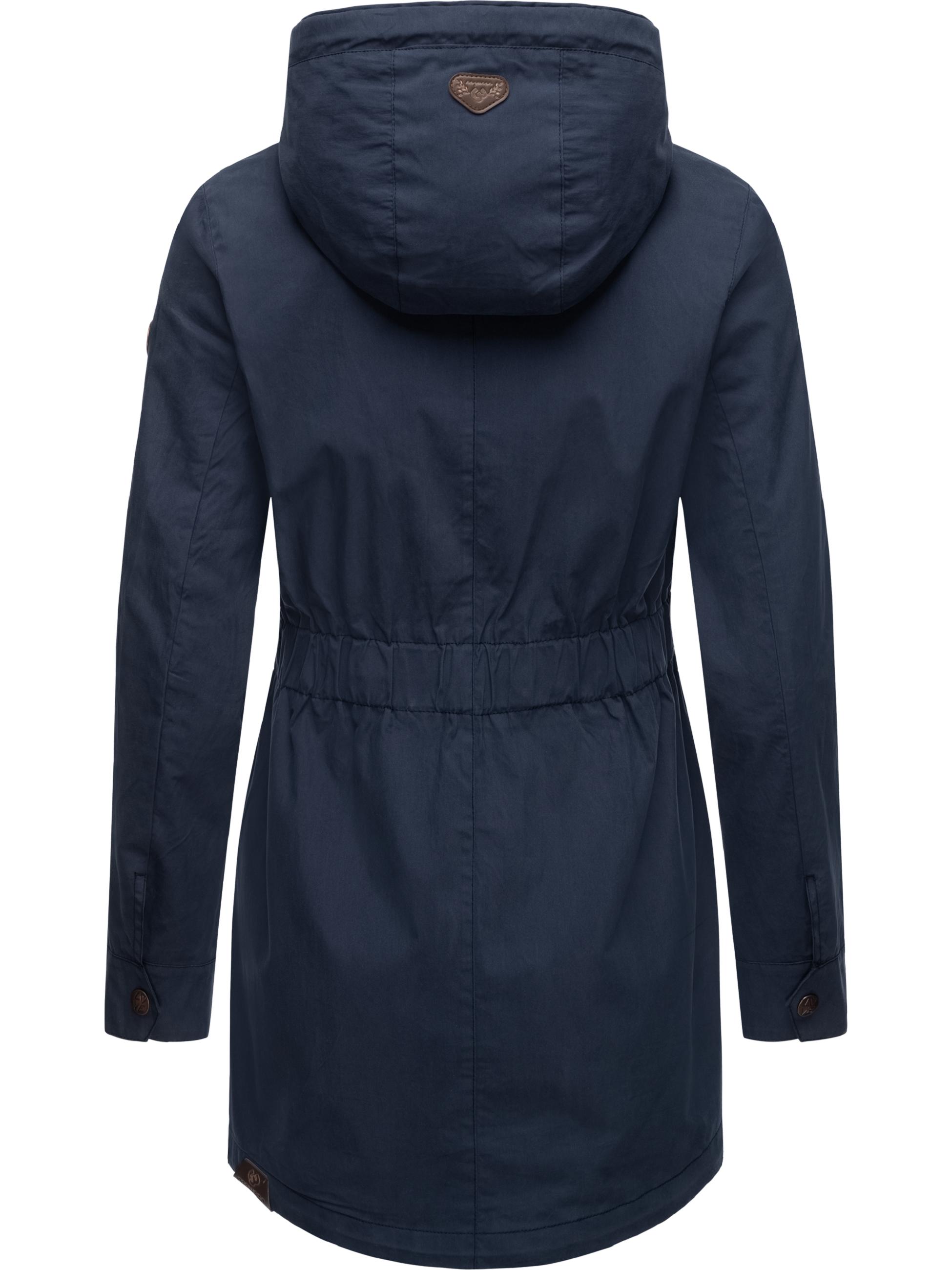 Leichter Parka mit Kapuze "Mondda" Navy