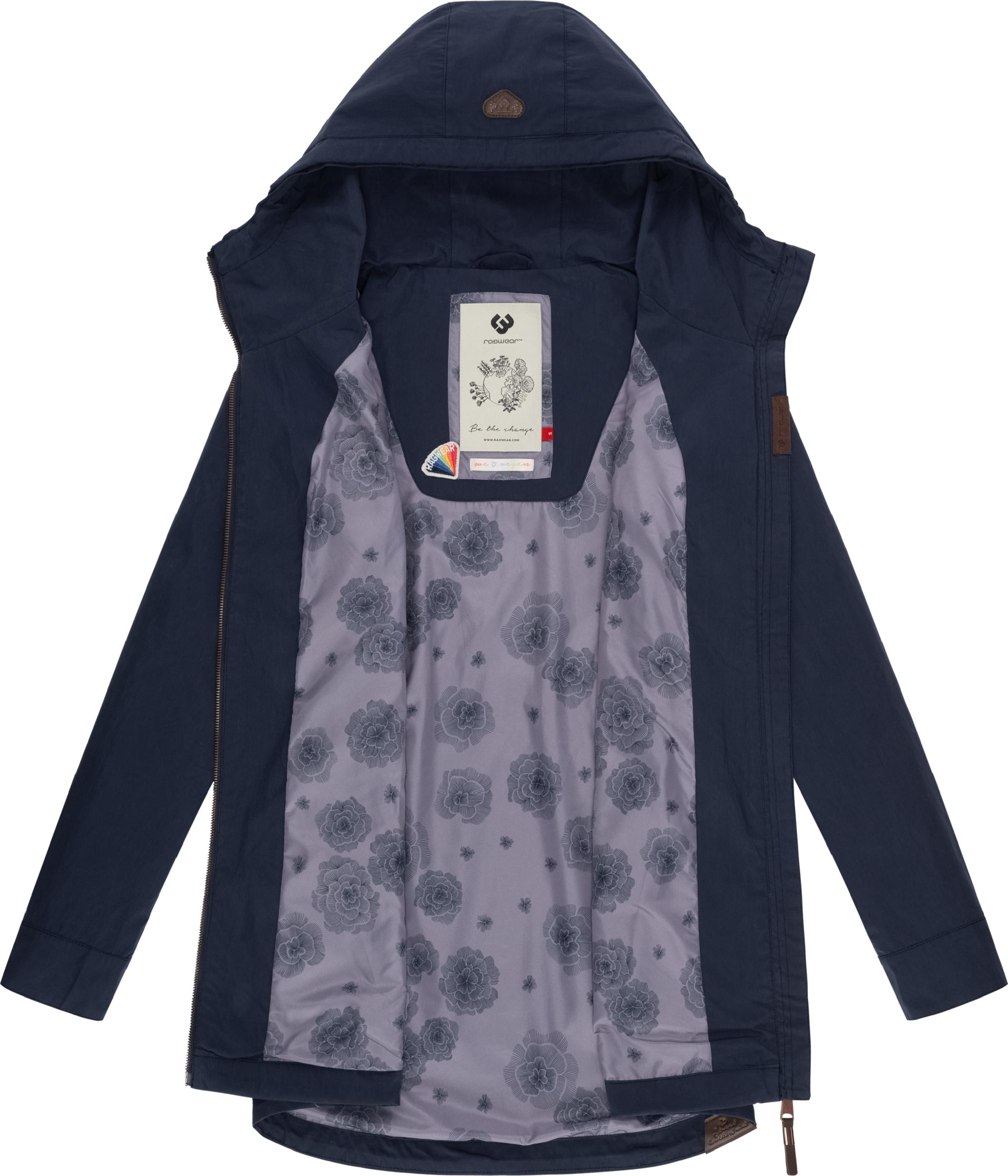 Leichter Parka mit Kapuze "Mondda" Navy