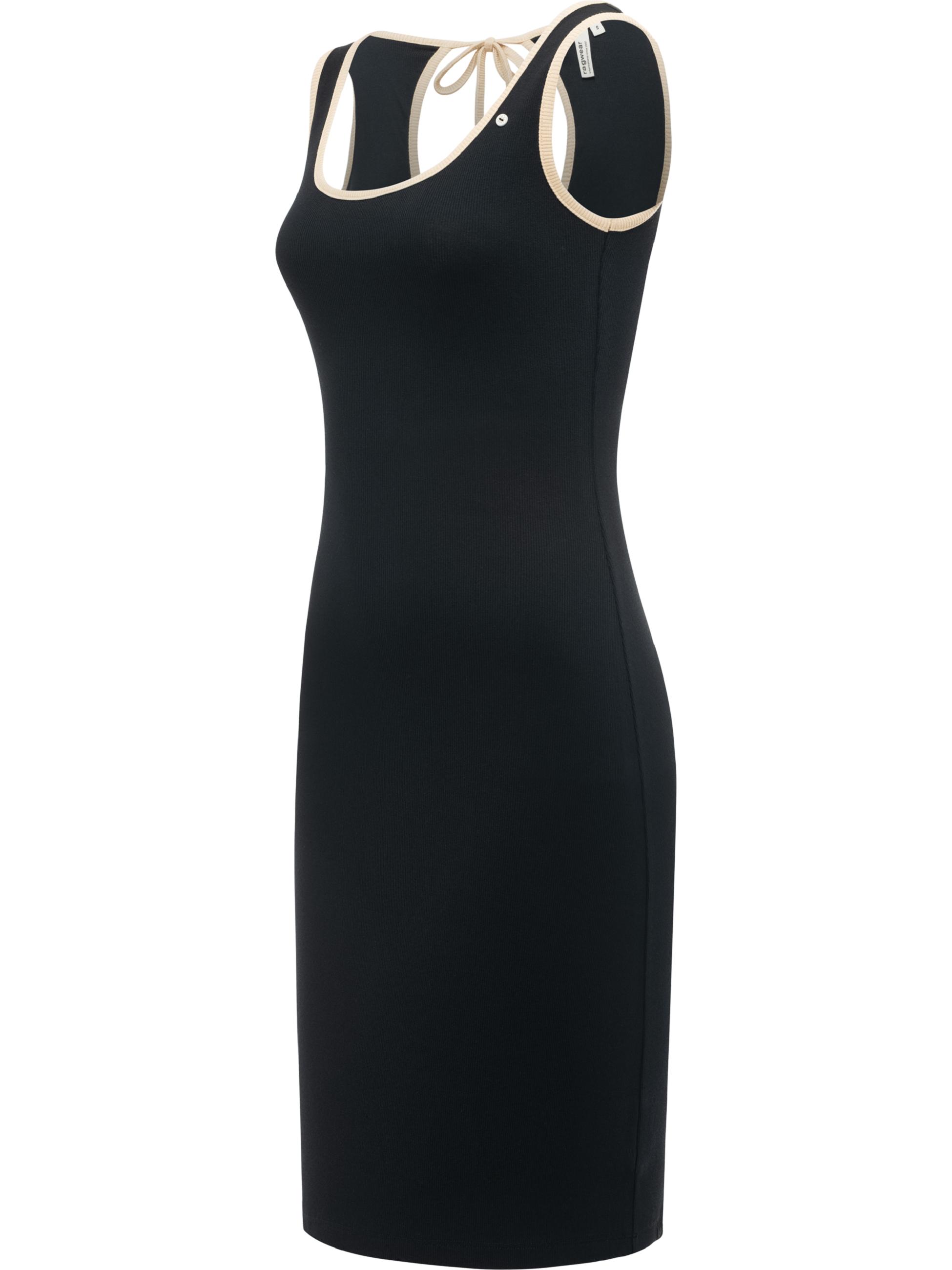 Knielanges Sommerkleid "Montyca Short YOUMODO" Black