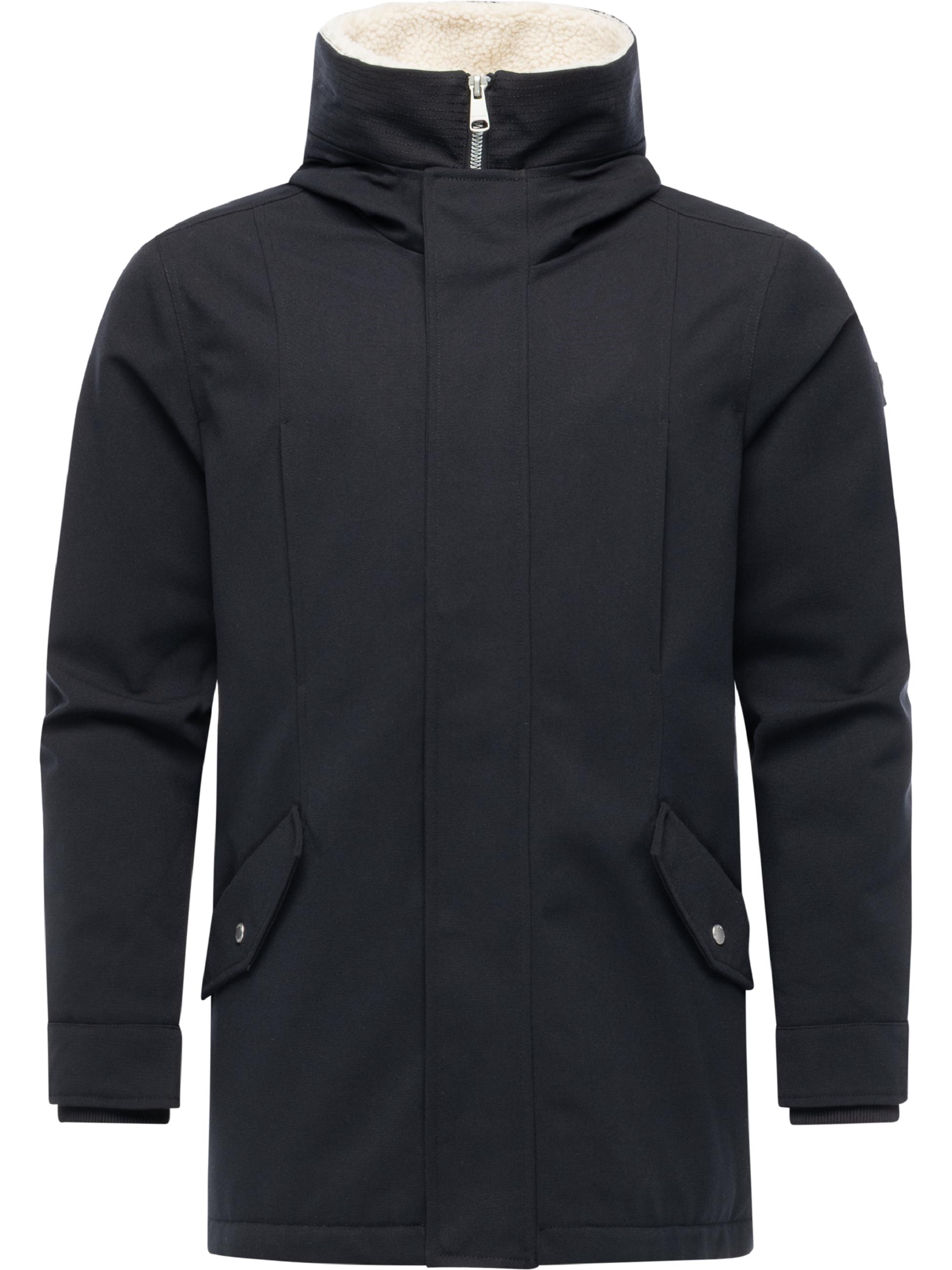 Wasserdichter Winter Kurzmantel "Mr Cany YOUMODO" Black