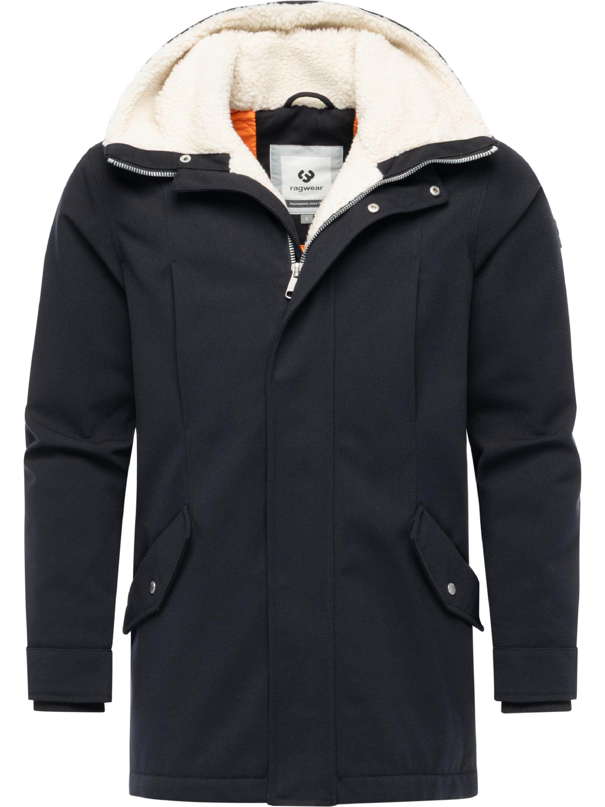 Wasserdichter Winter Kurzmantel "Mr Cany YOUMODO" Black