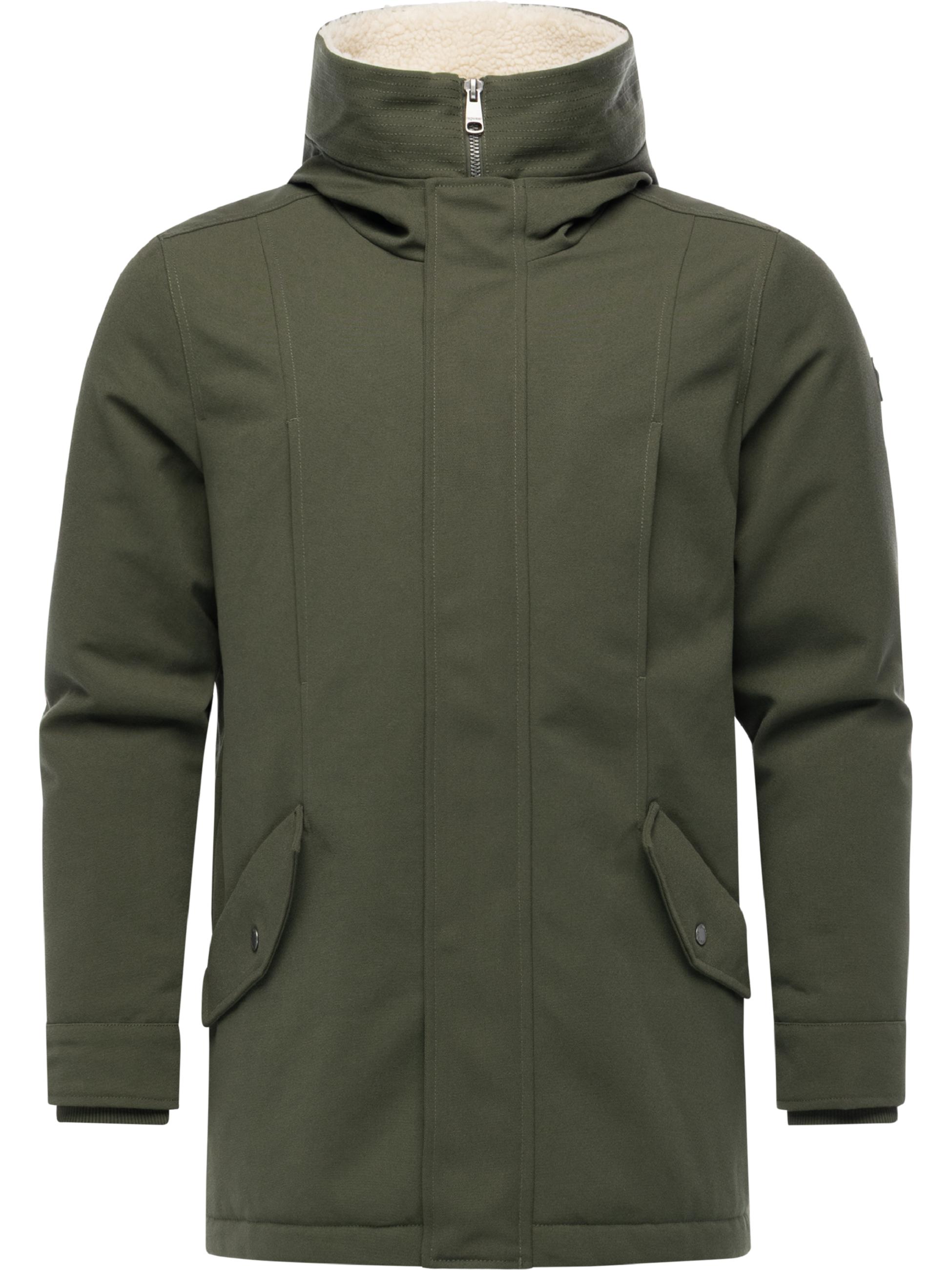 Wasserdichter Winter Kurzmantel "Mr Cany YOUMODO" Dark Olive