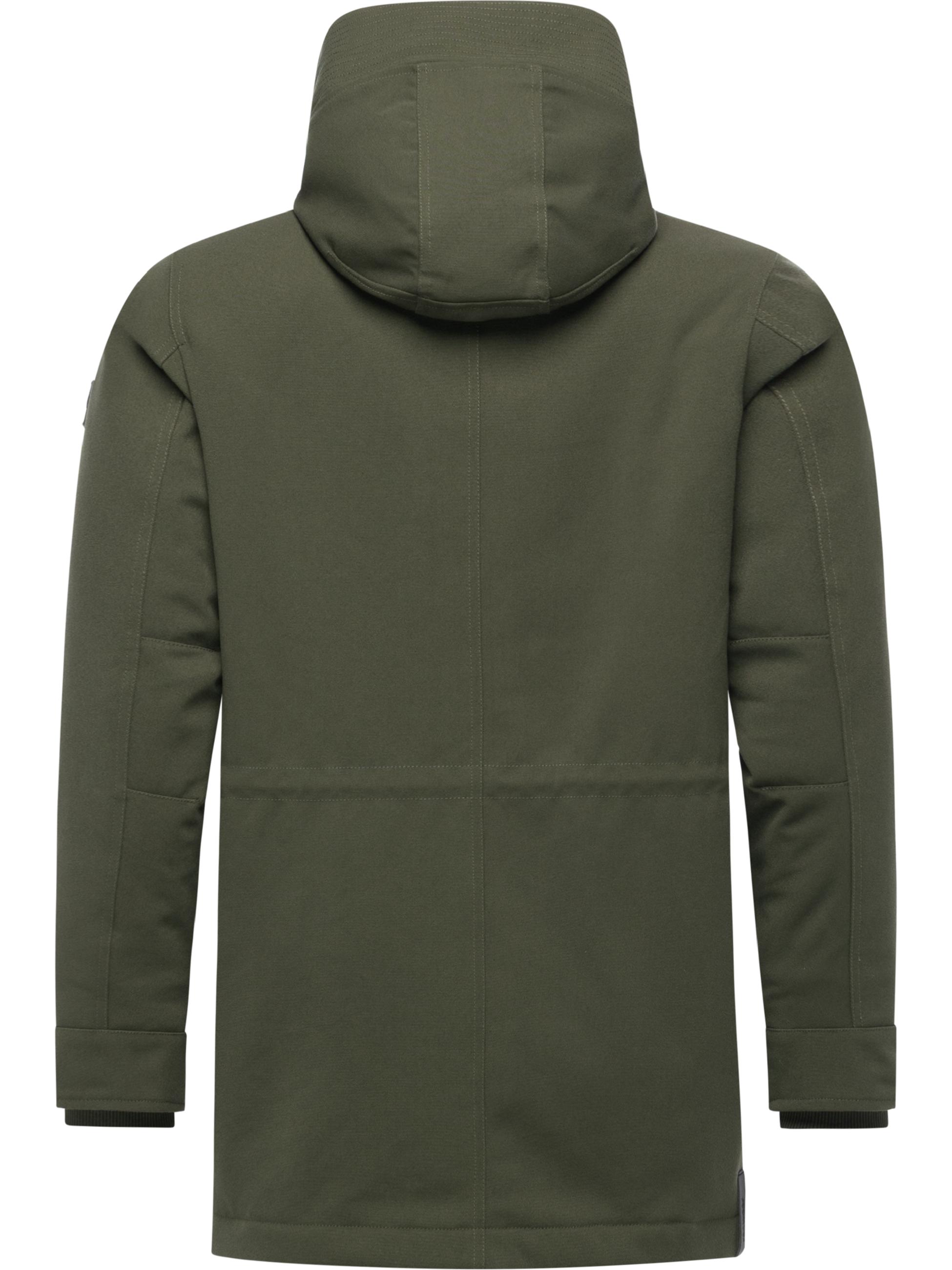 Wasserdichter Winter Kurzmantel "Mr Cany YOUMODO" Dark Olive