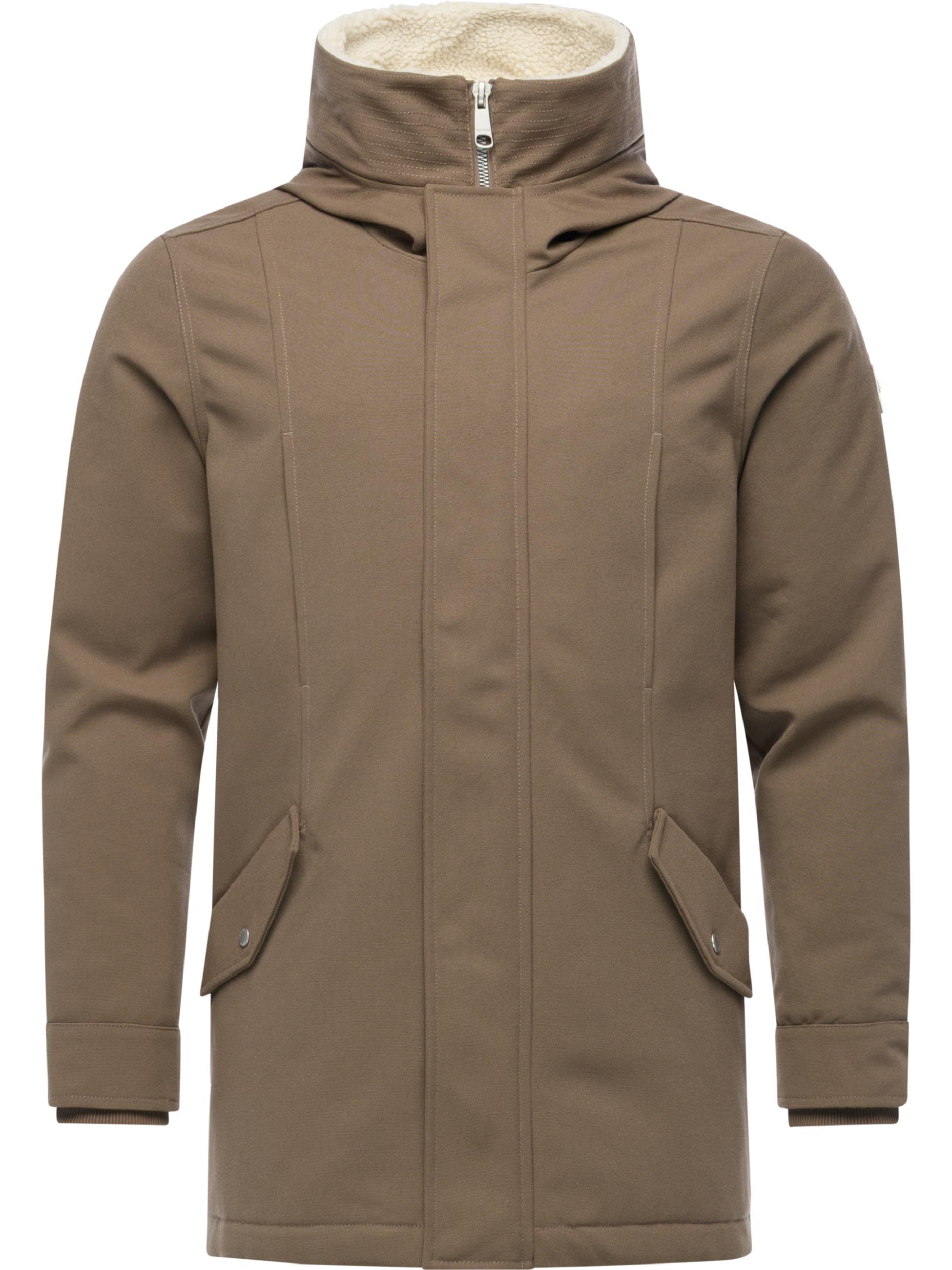 Wasserdichter Winter Kurzmantel "Mr Cany YOUMODO" Mocca