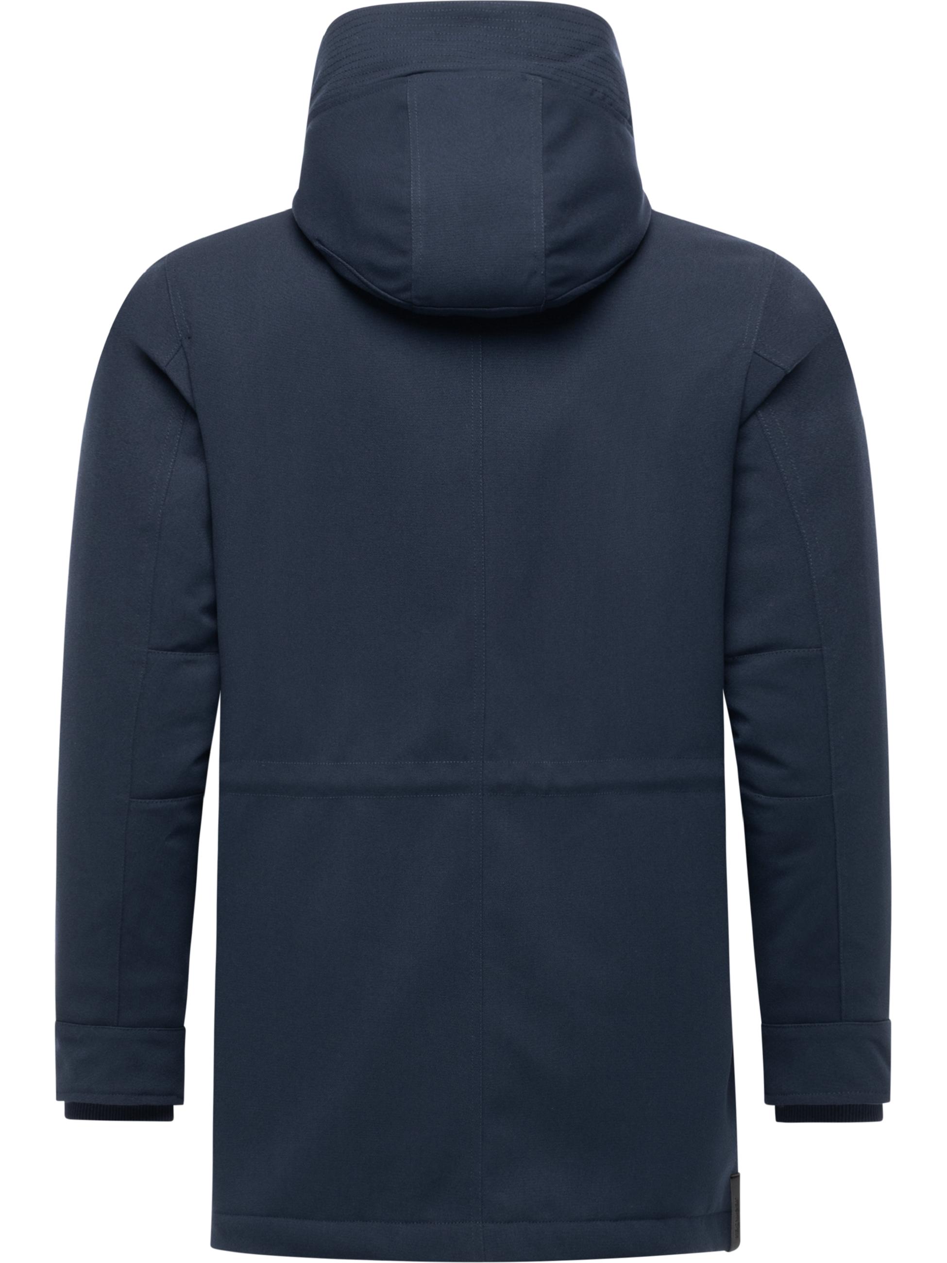 Wasserdichter Winter Kurzmantel "Mr Cany YOUMODO" Navy