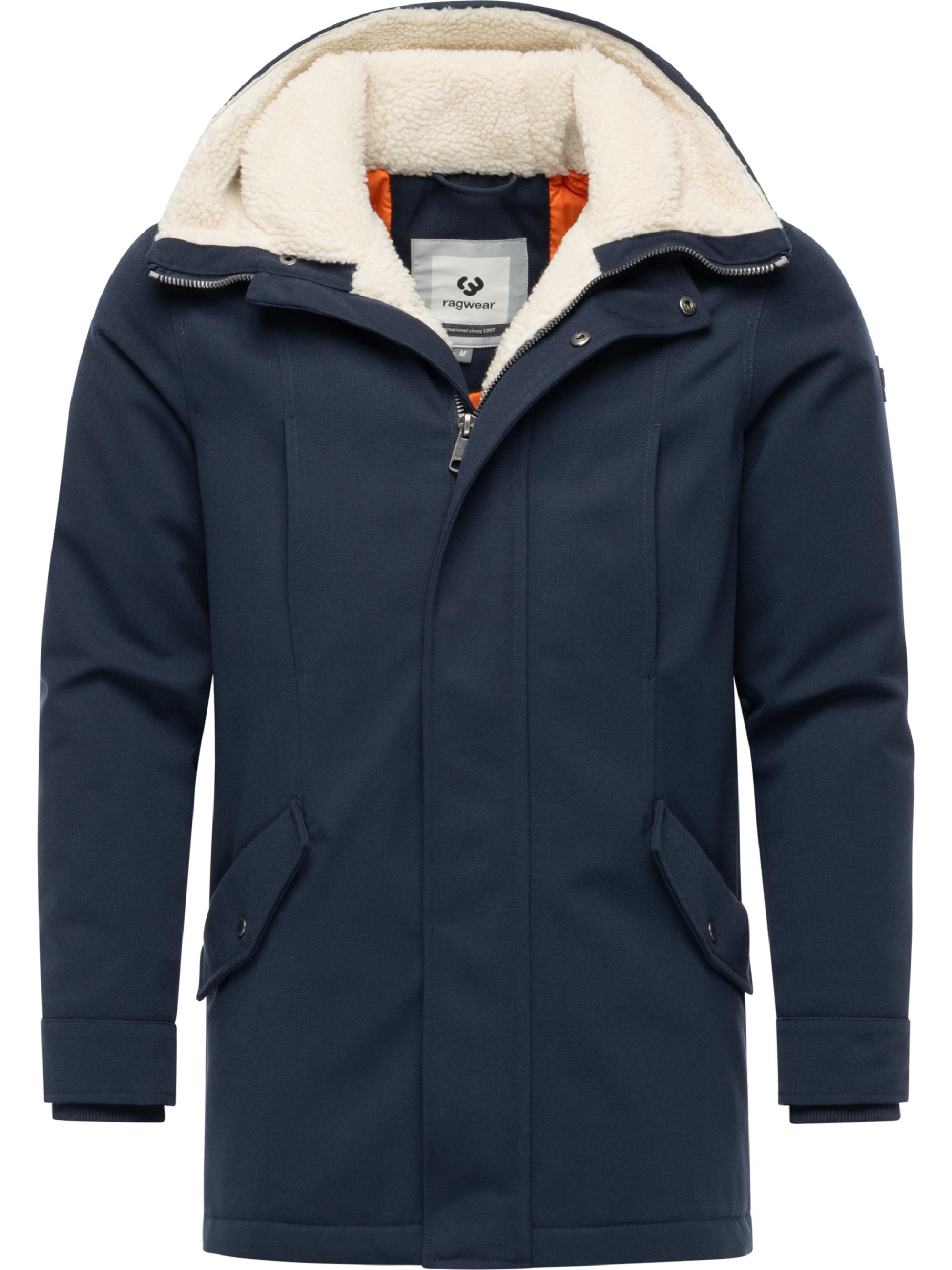Wasserdichter Winter Kurzmantel "Mr Cany YOUMODO" Navy