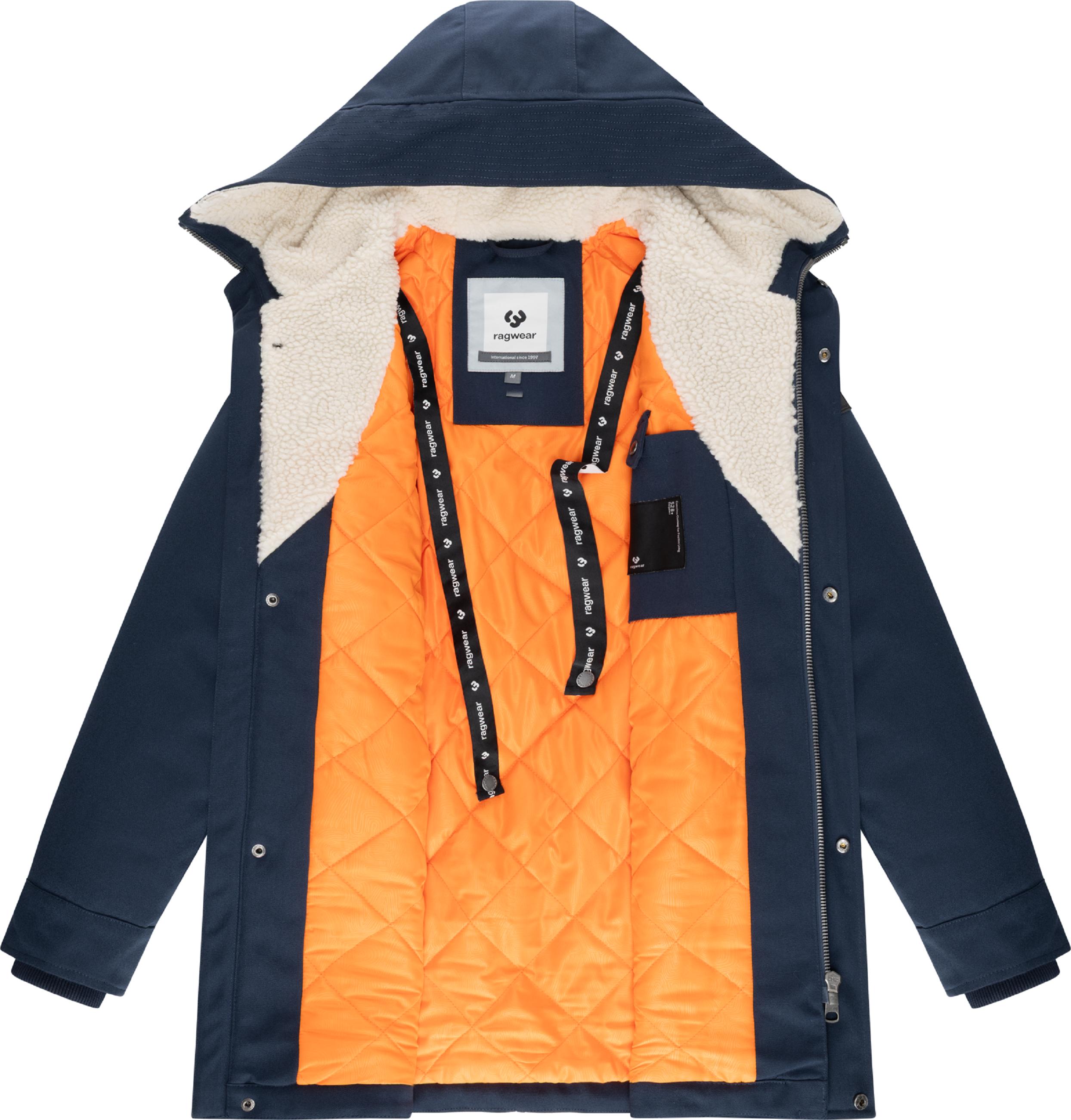 Wasserdichter Winter Kurzmantel "Mr Cany YOUMODO" Navy