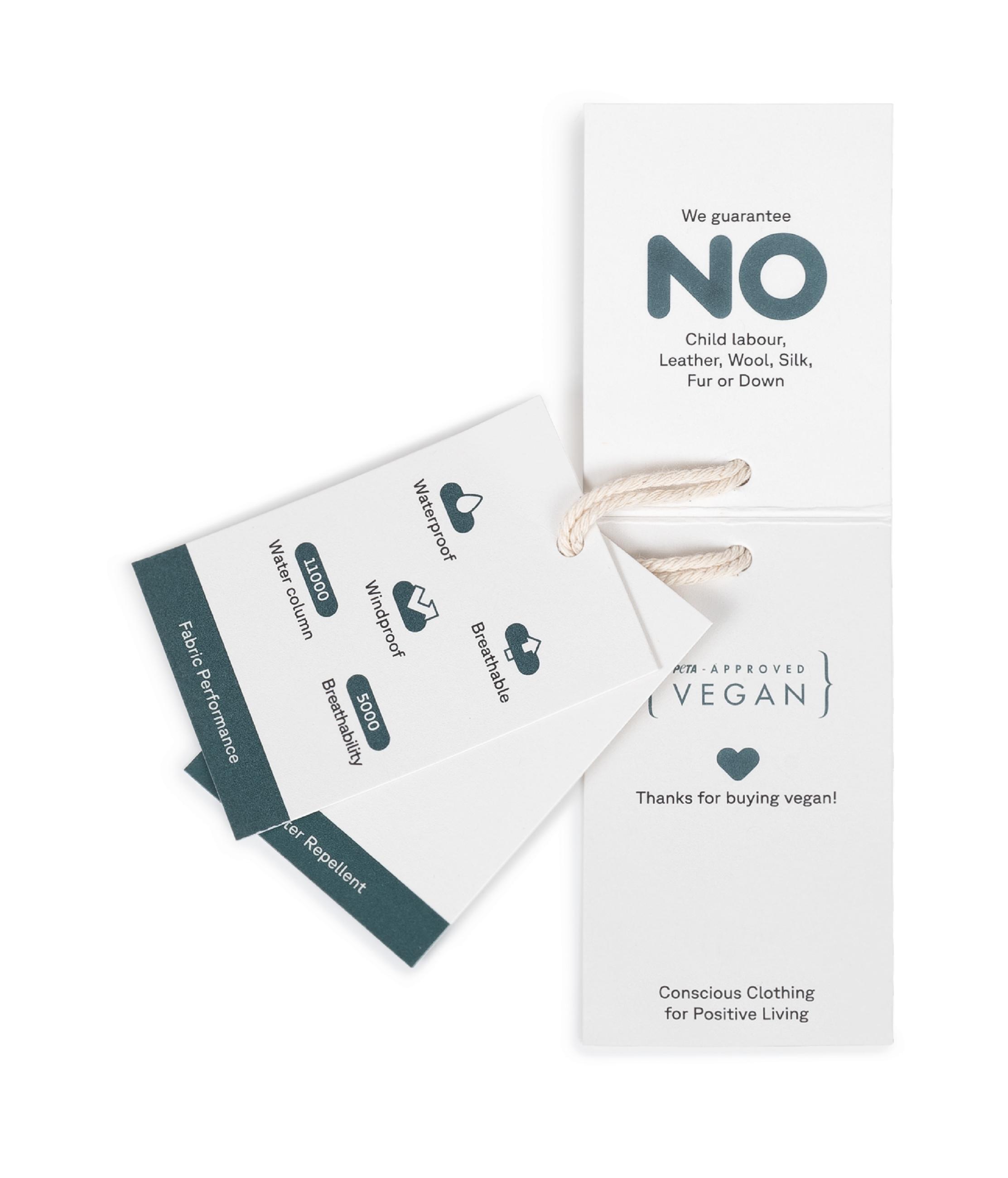 Funktionsmantel mit Kapuze "Mr Smithem Twill YOUMODO" Black