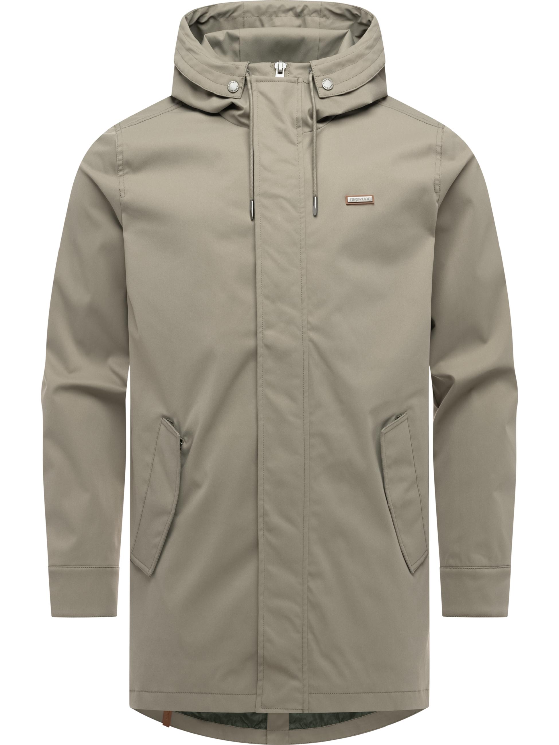 Funktionsmantel mit Kapuze "Mr Smithem Twill YOUMODO" Dusty Olive