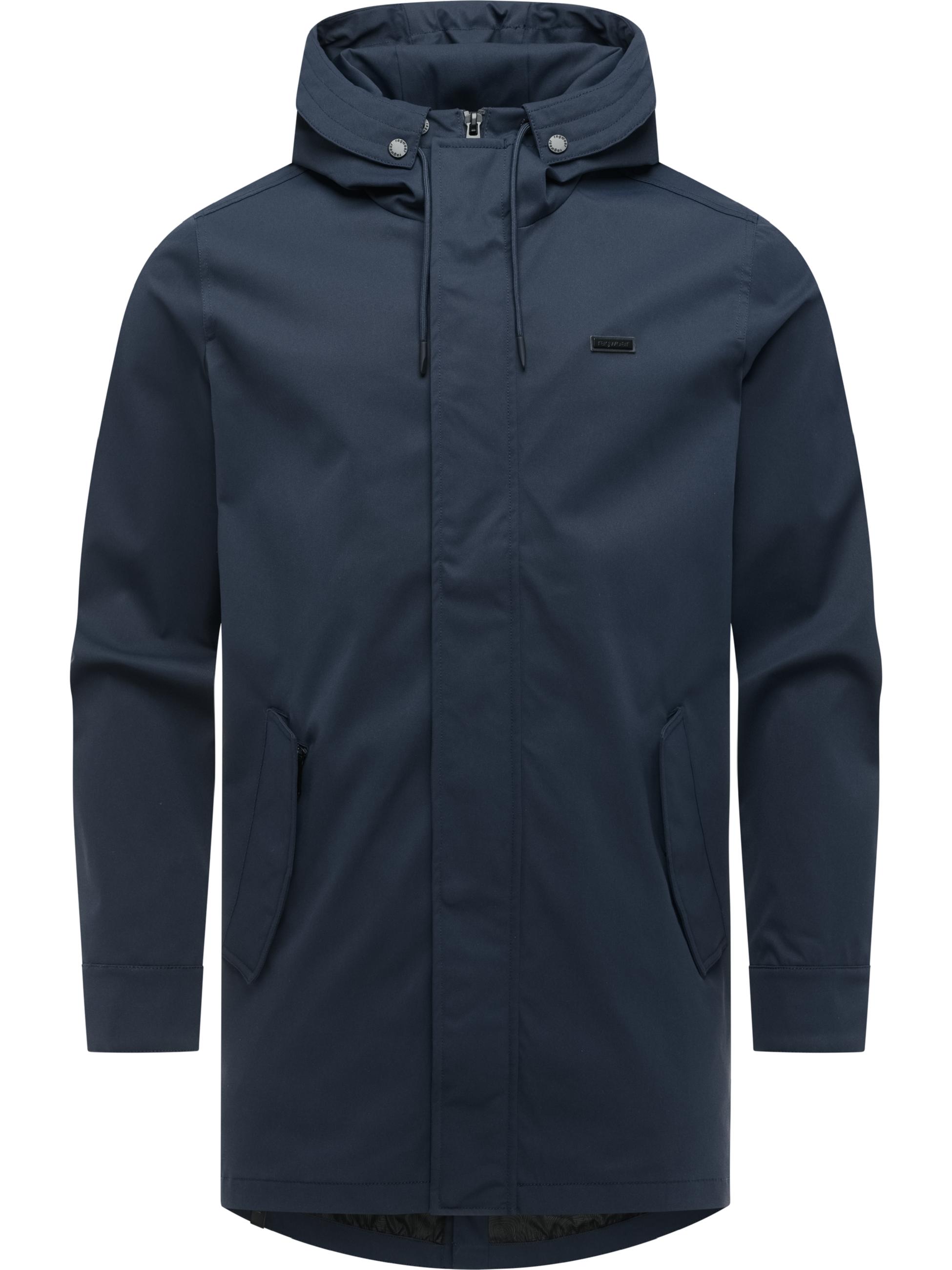 Funktionsmantel mit Kapuze "Mr Smithem Twill YOUMODO" Navy