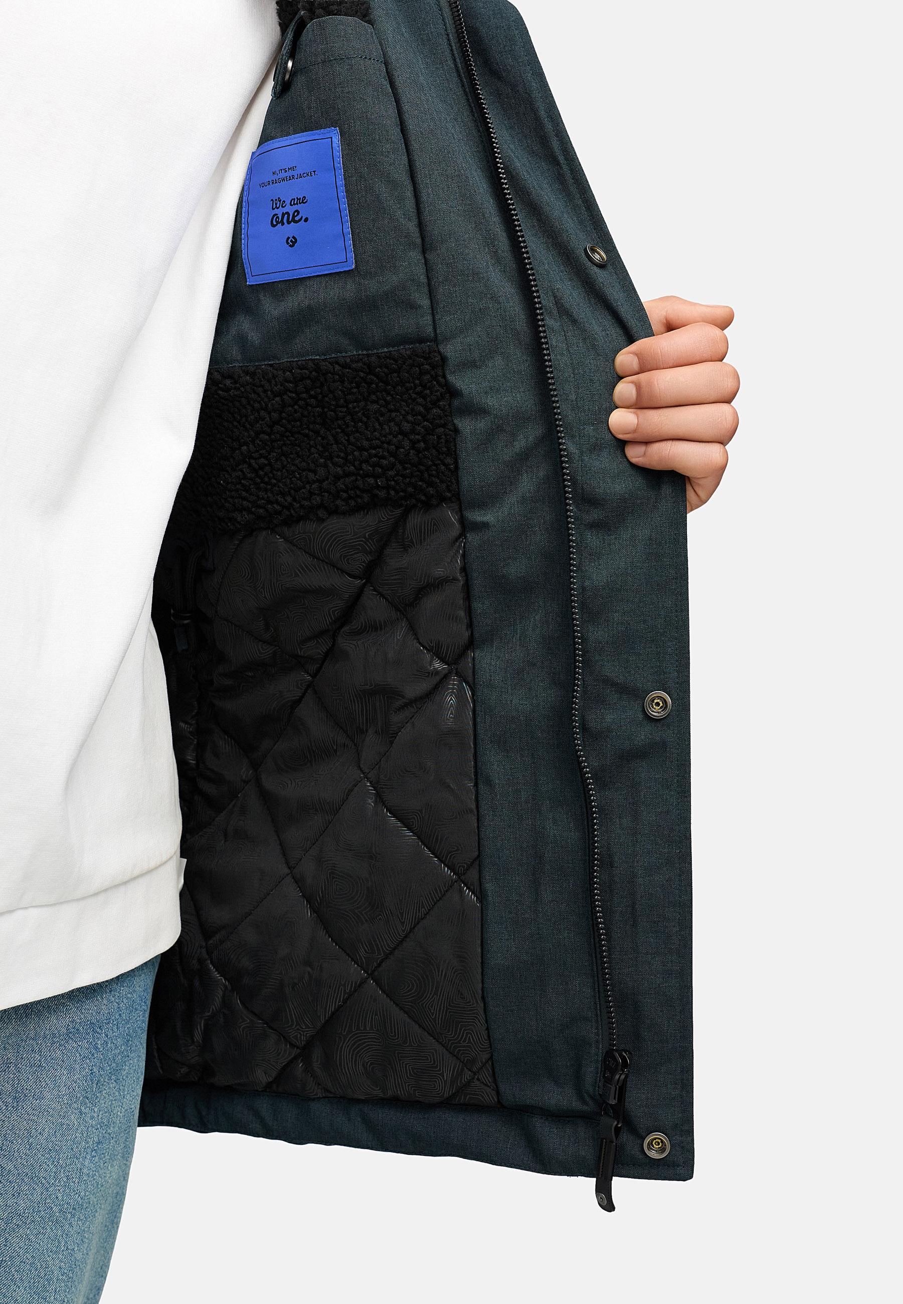 Wasserdichte Winterjacke "Mr Smithem YOUMODO" Black25