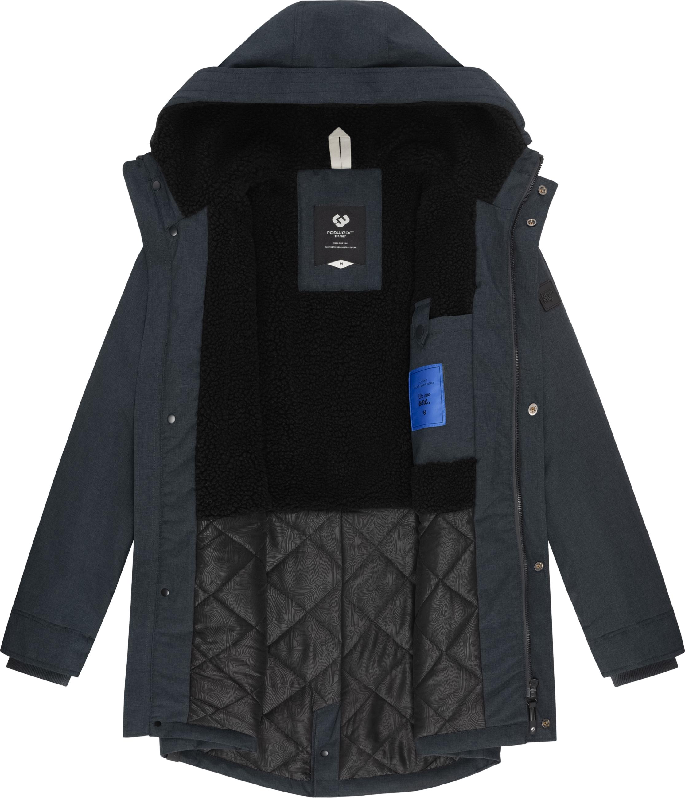 Wasserdichte Winterjacke "Mr Smithem YOUMODO" Black