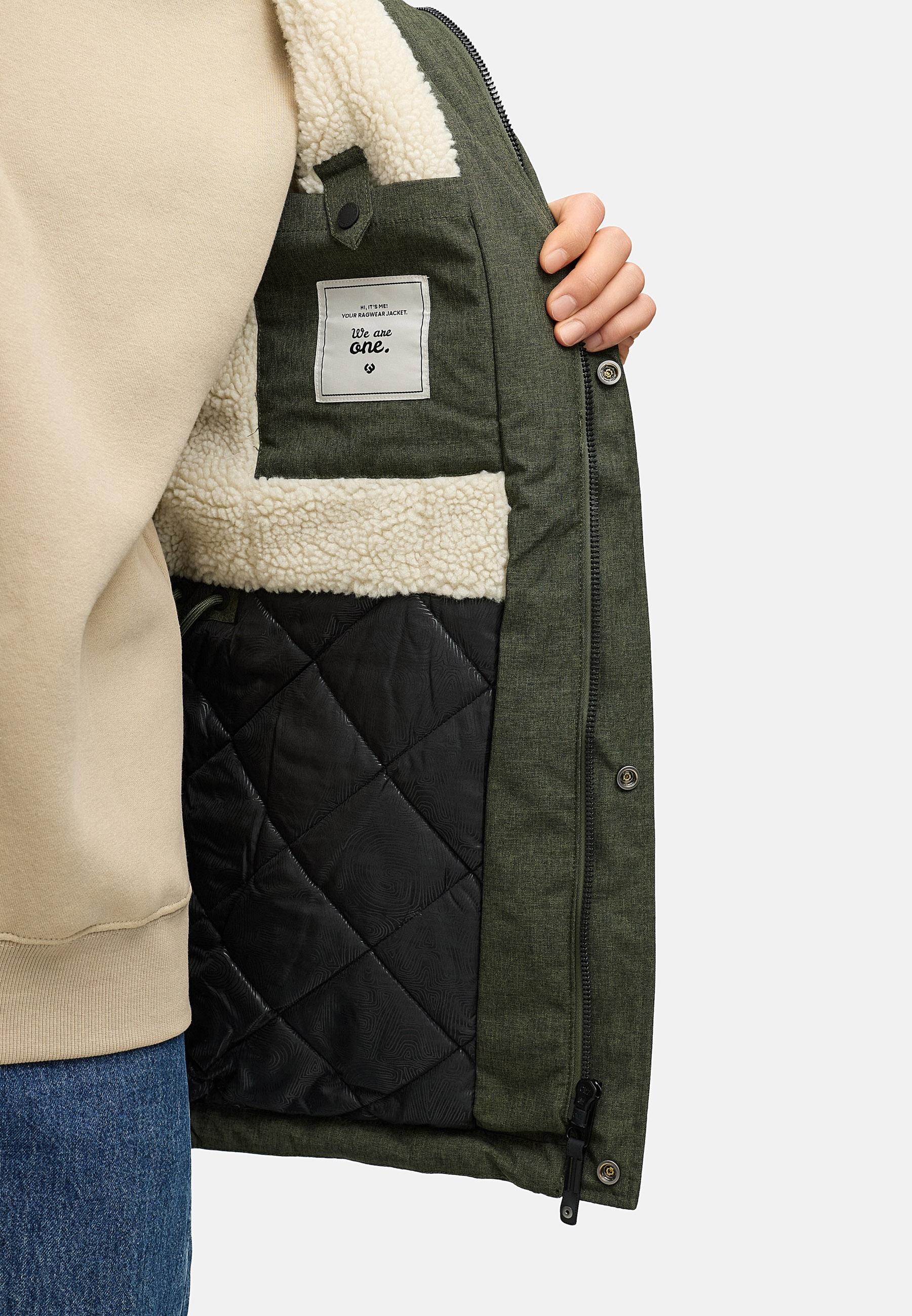 Wasserdichte Winterjacke "Mr Smithem YOUMODO" Dark Olive25