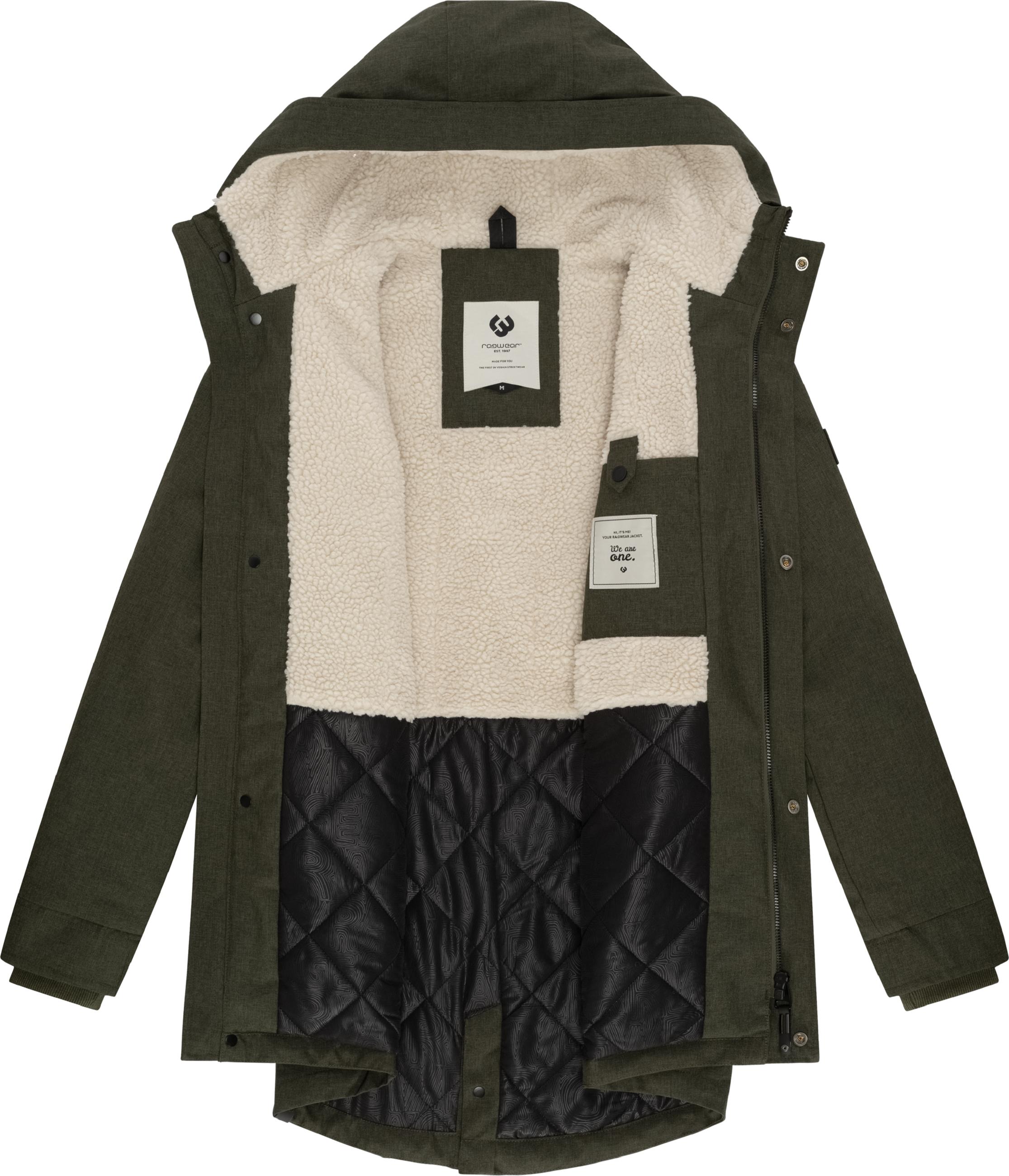 Wasserdichte Winterjacke "Mr Smithem YOUMODO" Dark Olive