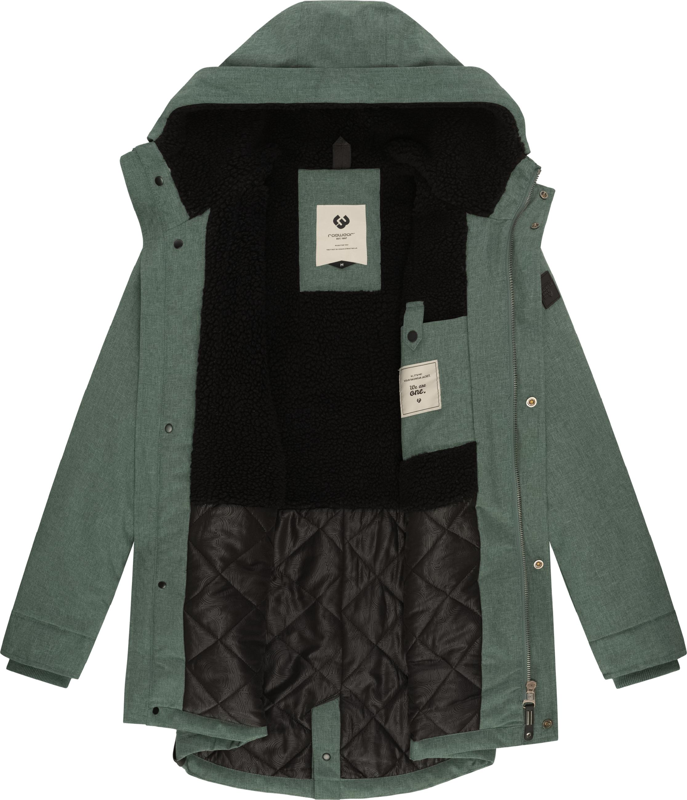 Wasserdichte Winterjacke "Mr Smithem YOUMODO" Dusty Green