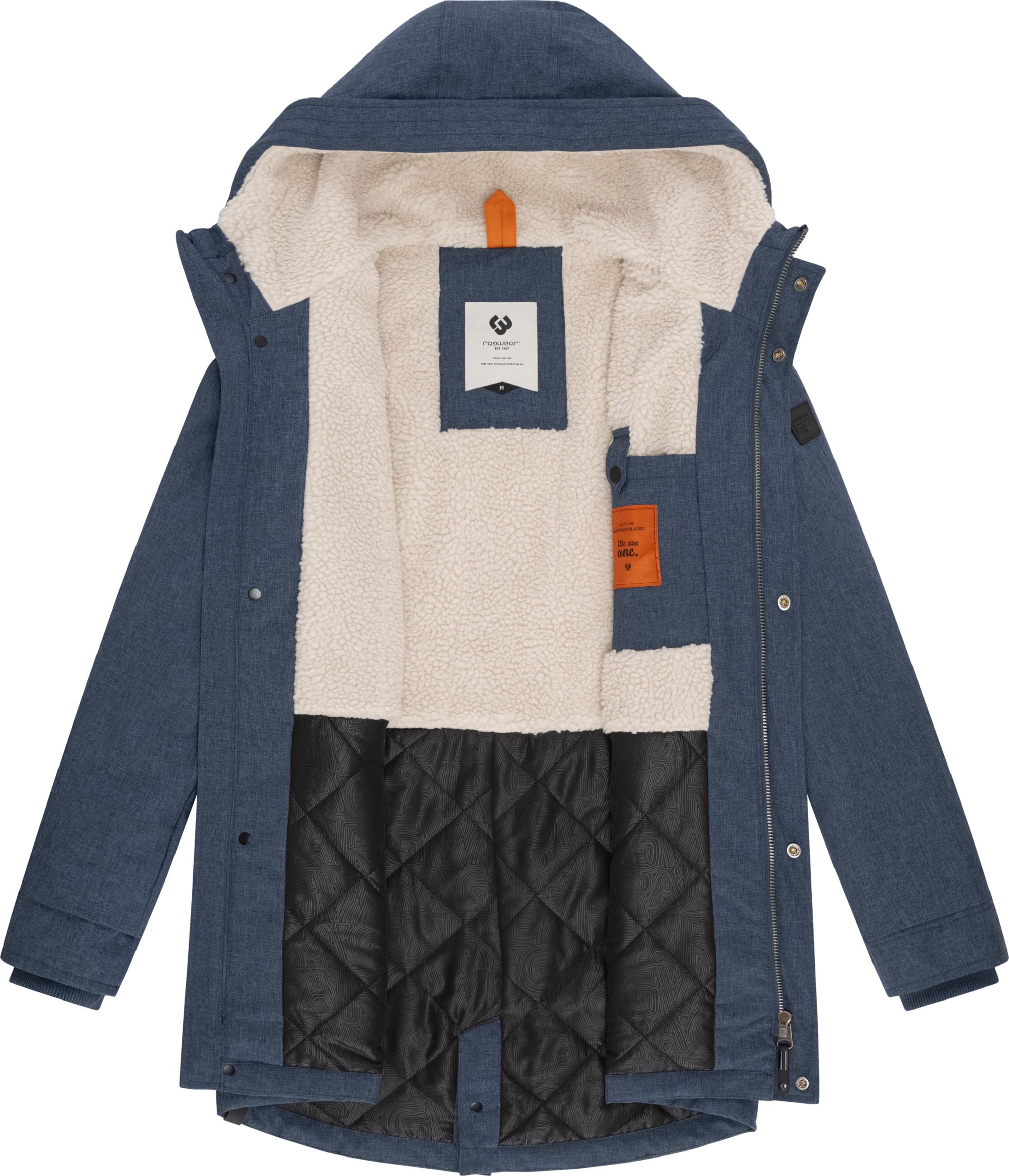 Wasserdichte Winterjacke "Mr Smithem YOUMODO" Navy