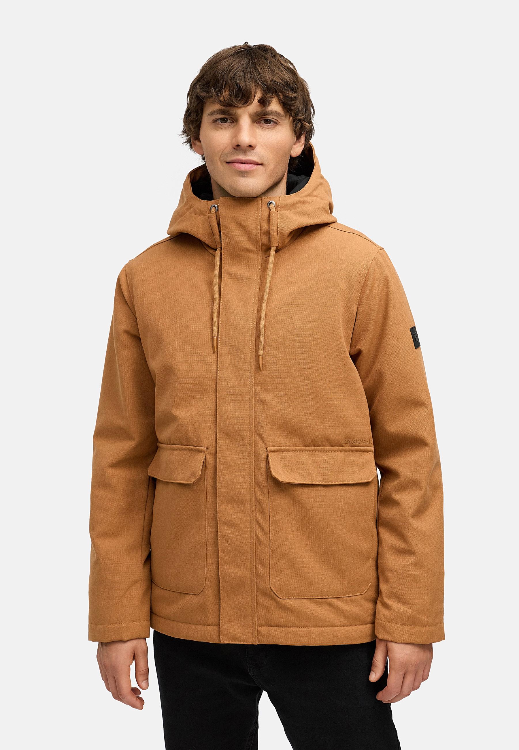 Wasserdichte Winterjacke mit Kapuze "Mr Them" Brown Sugar25