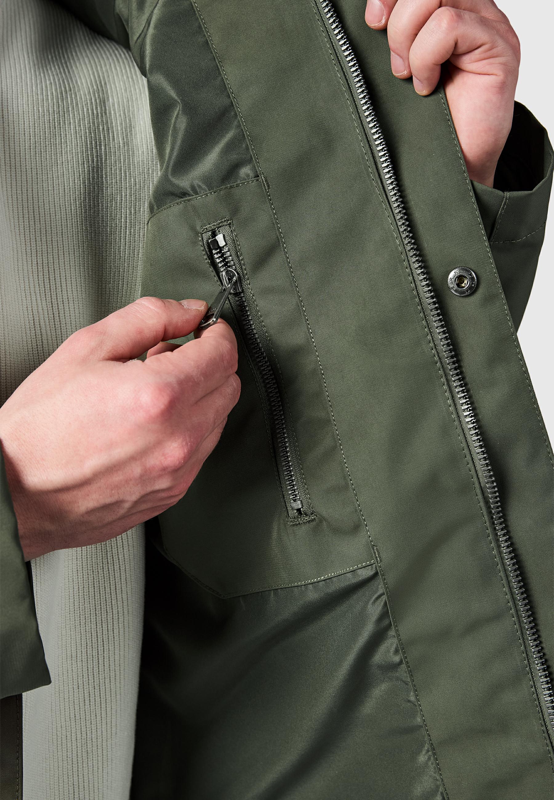 Leichte Funktionsjacke "Mr Them Light YOUMODO" Dark Olive