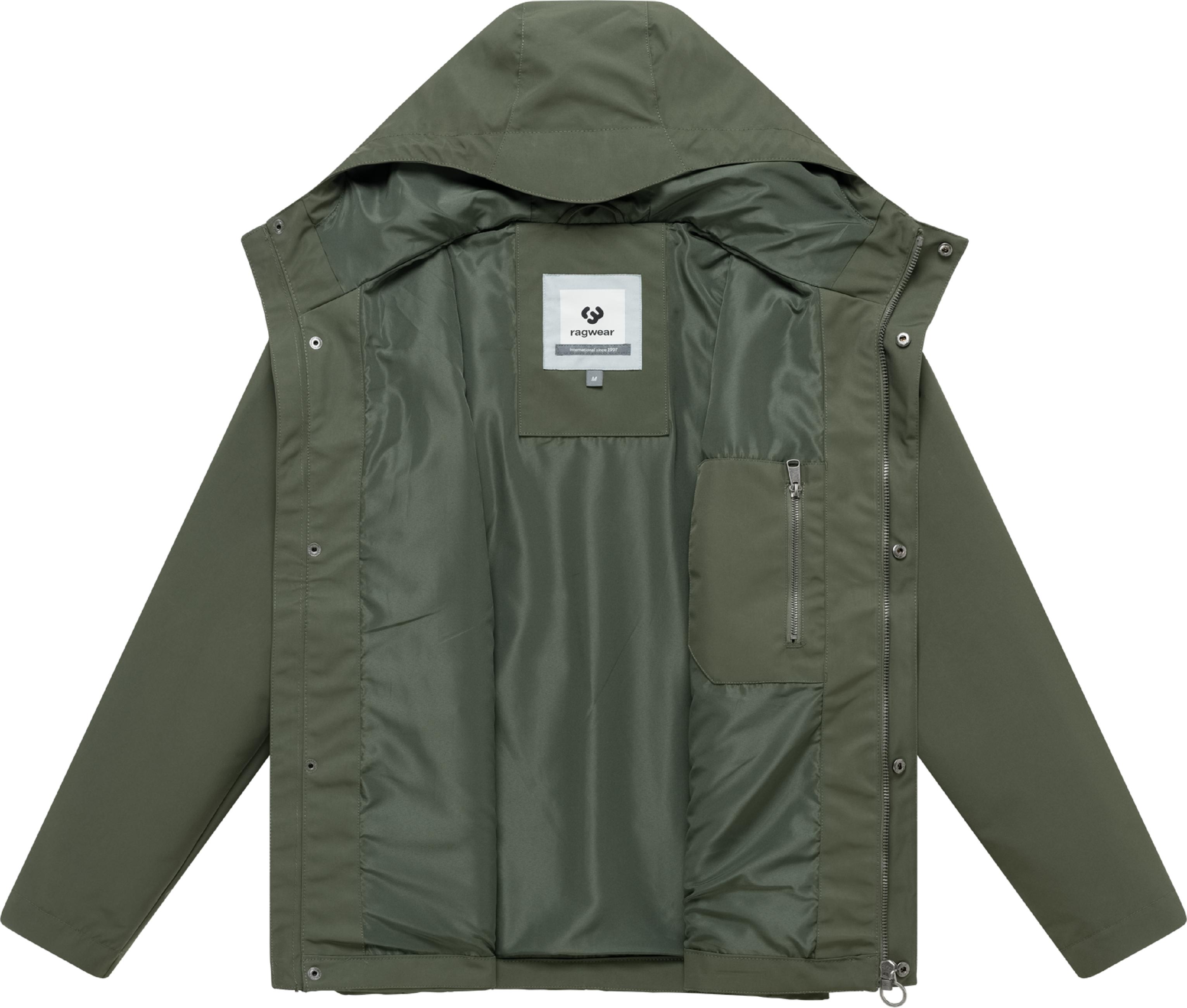 Leichte Funktionsjacke "Mr Them Light YOUMODO" Dark Olive