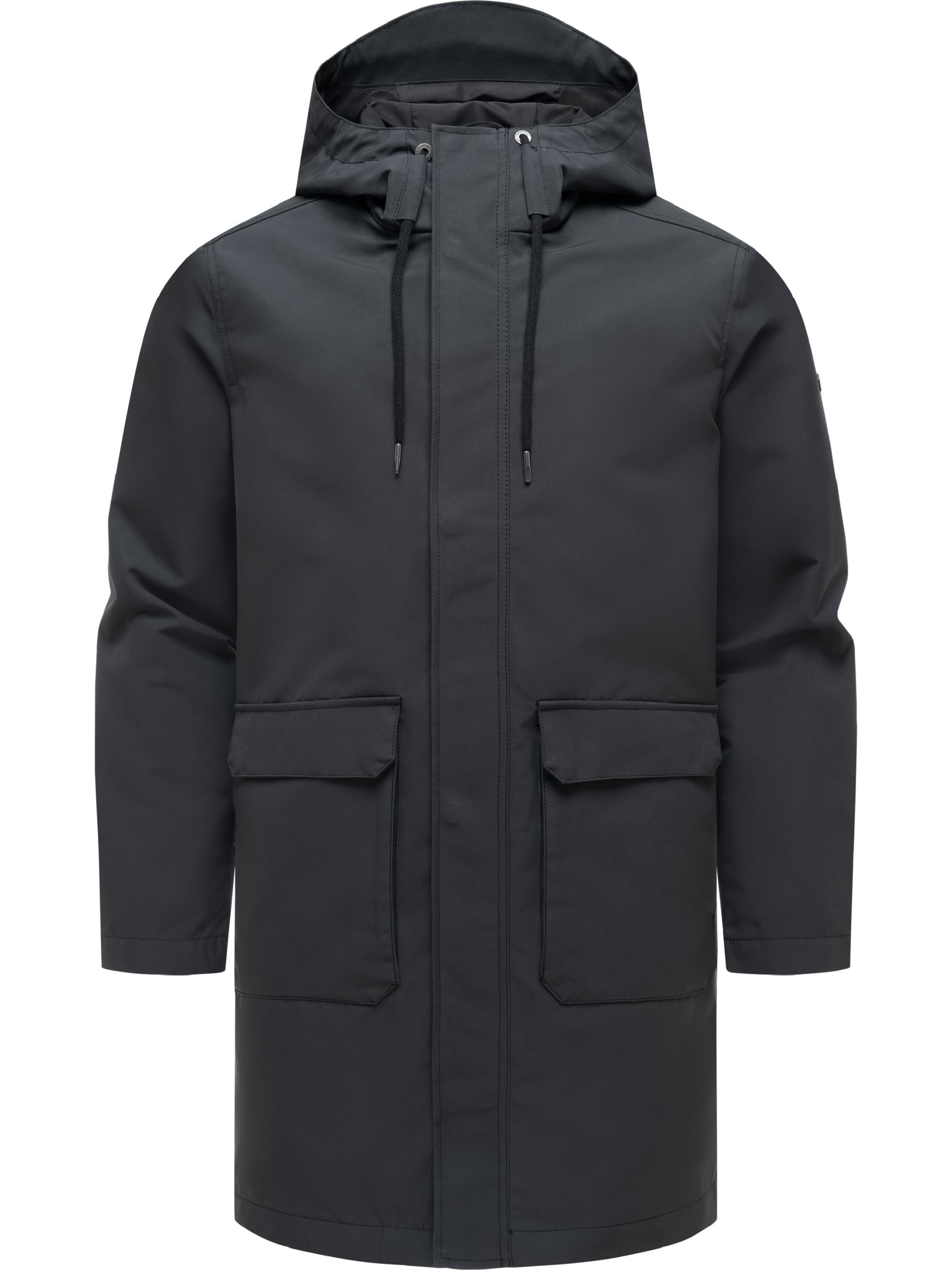 Funktionaler Übergangsmantel "Mr Them Long Light YOUMODO" Black