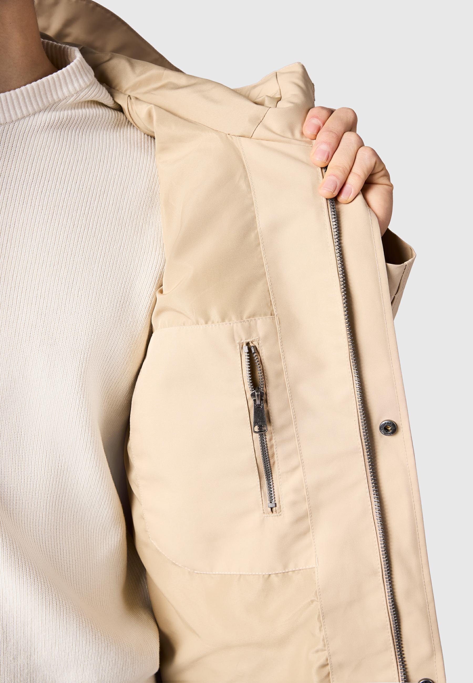 Funktionaler Übergangsmantel "Mr Them Long Light YOUMODO" Sand