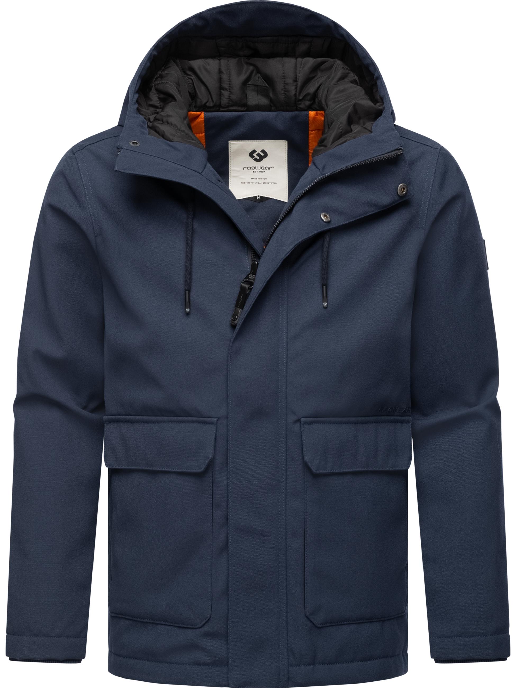 Wasserdichte Winterjacke mit Kapuze "Mr Them" Navy25