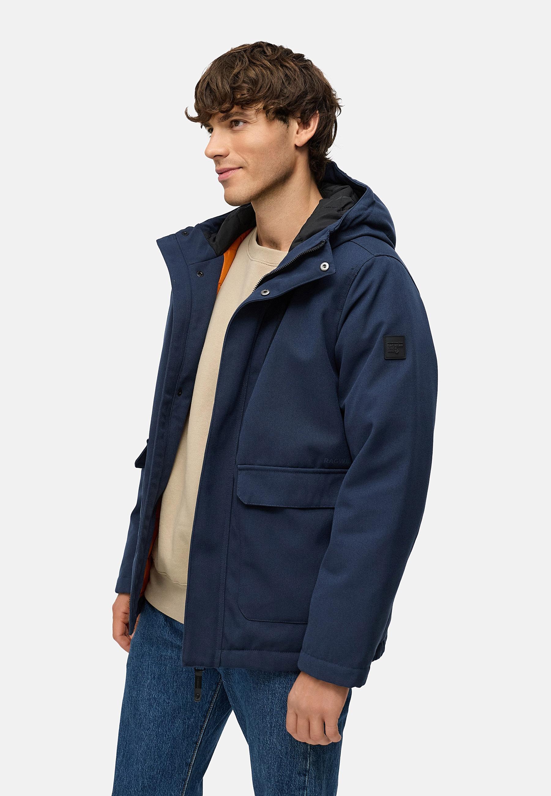 Wasserdichte Winterjacke mit Kapuze "Mr Them" Navy25