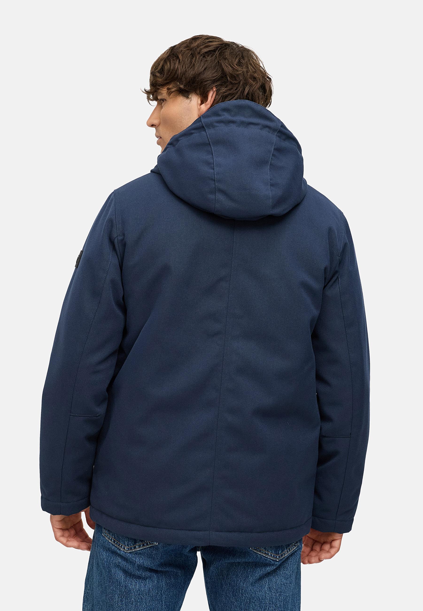 Wasserdichte Winterjacke mit Kapuze "Mr Them" Navy25