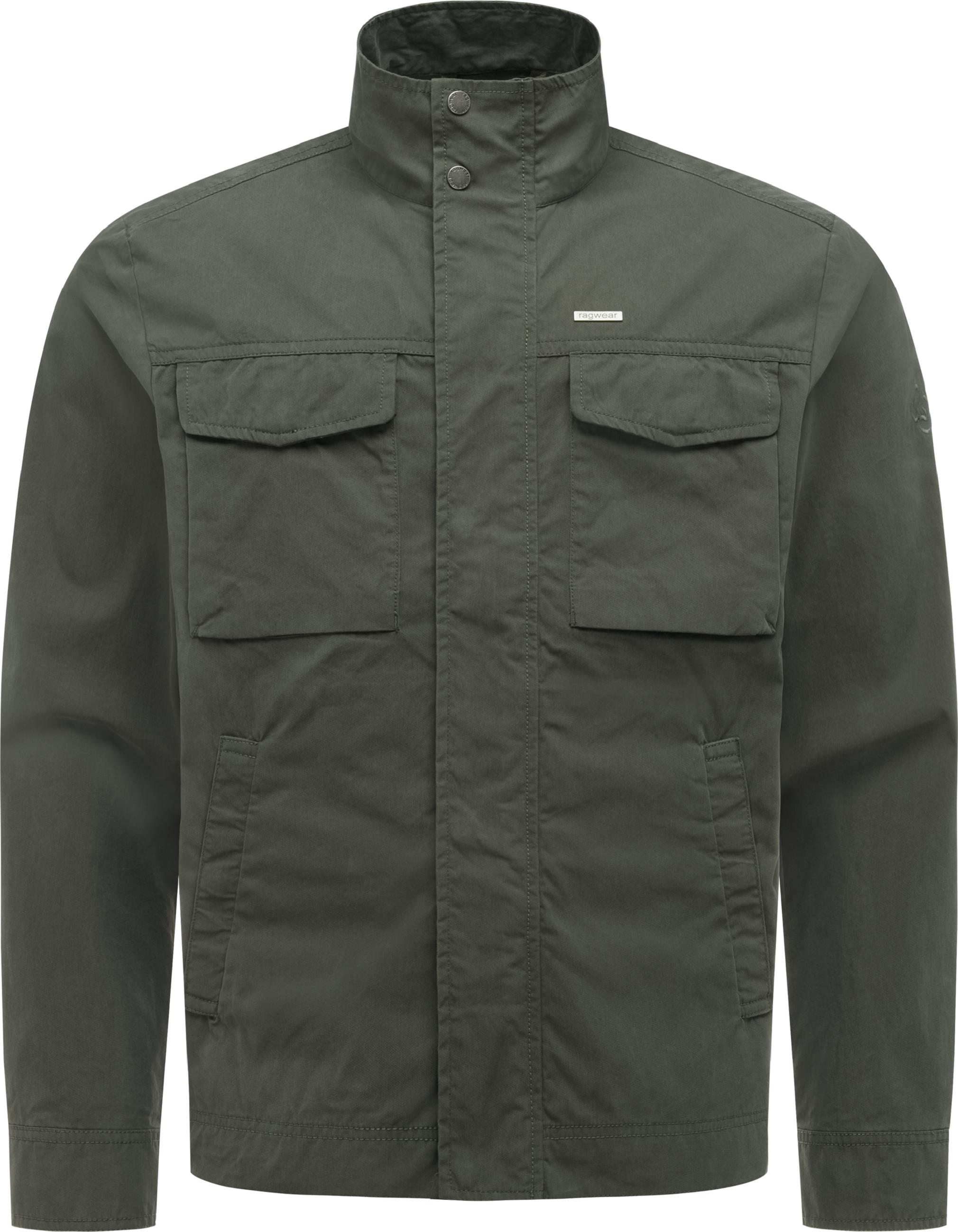 Leichte Übergangsjacke mit Brusttaschen "Murpho" Dark Olive