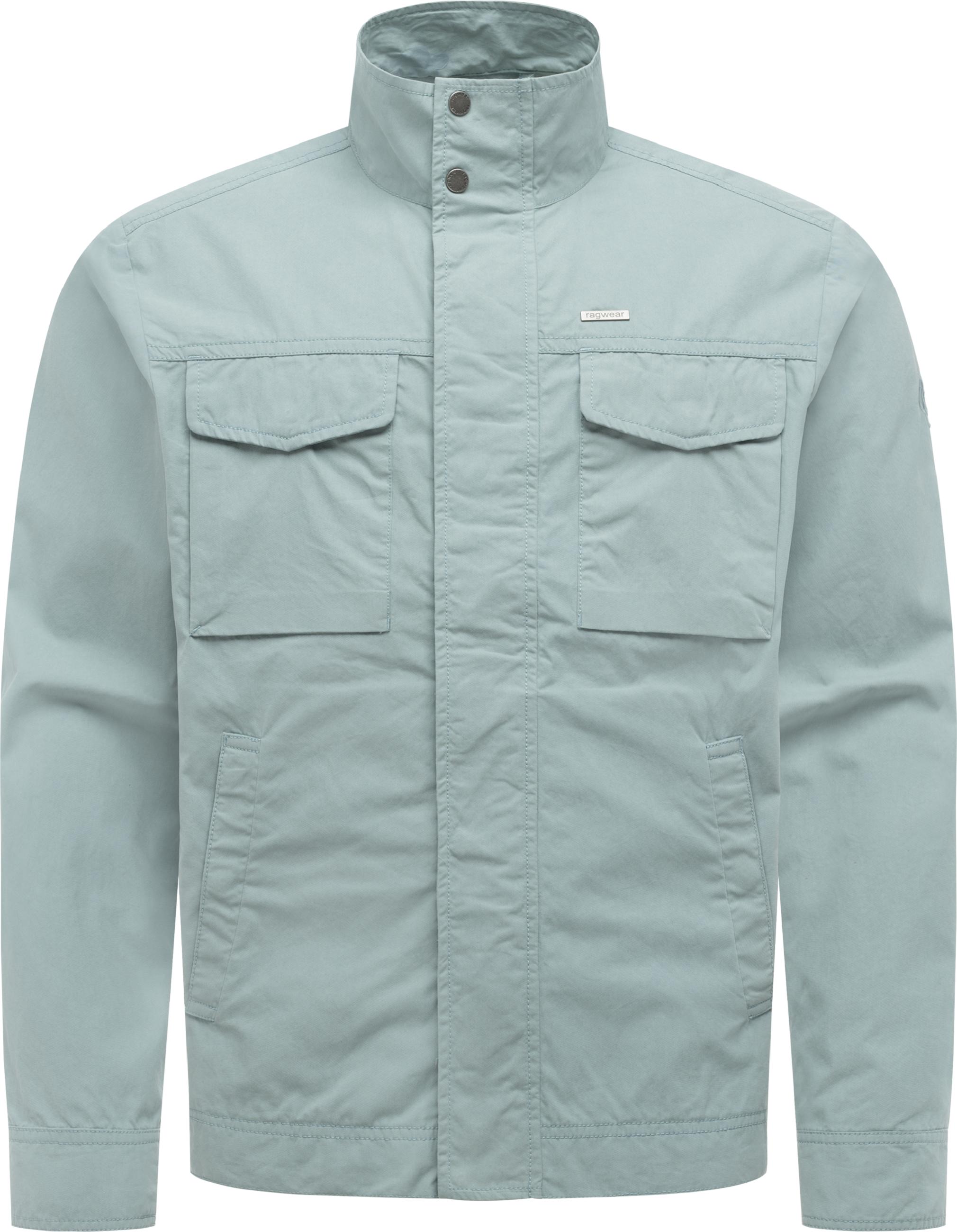 Leichte Übergangsjacke mit Brusttaschen "Murpho" Stone Blue