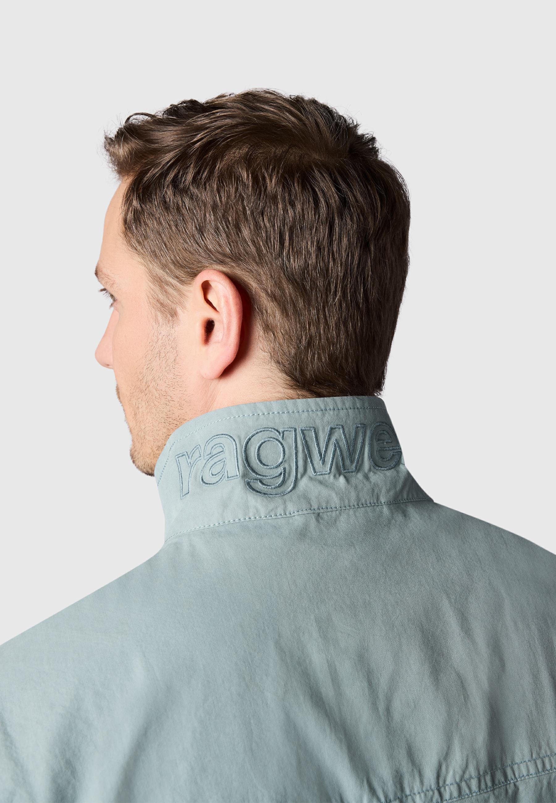 Leichte Übergangsjacke mit Brusttaschen "Murpho" Stone Blue