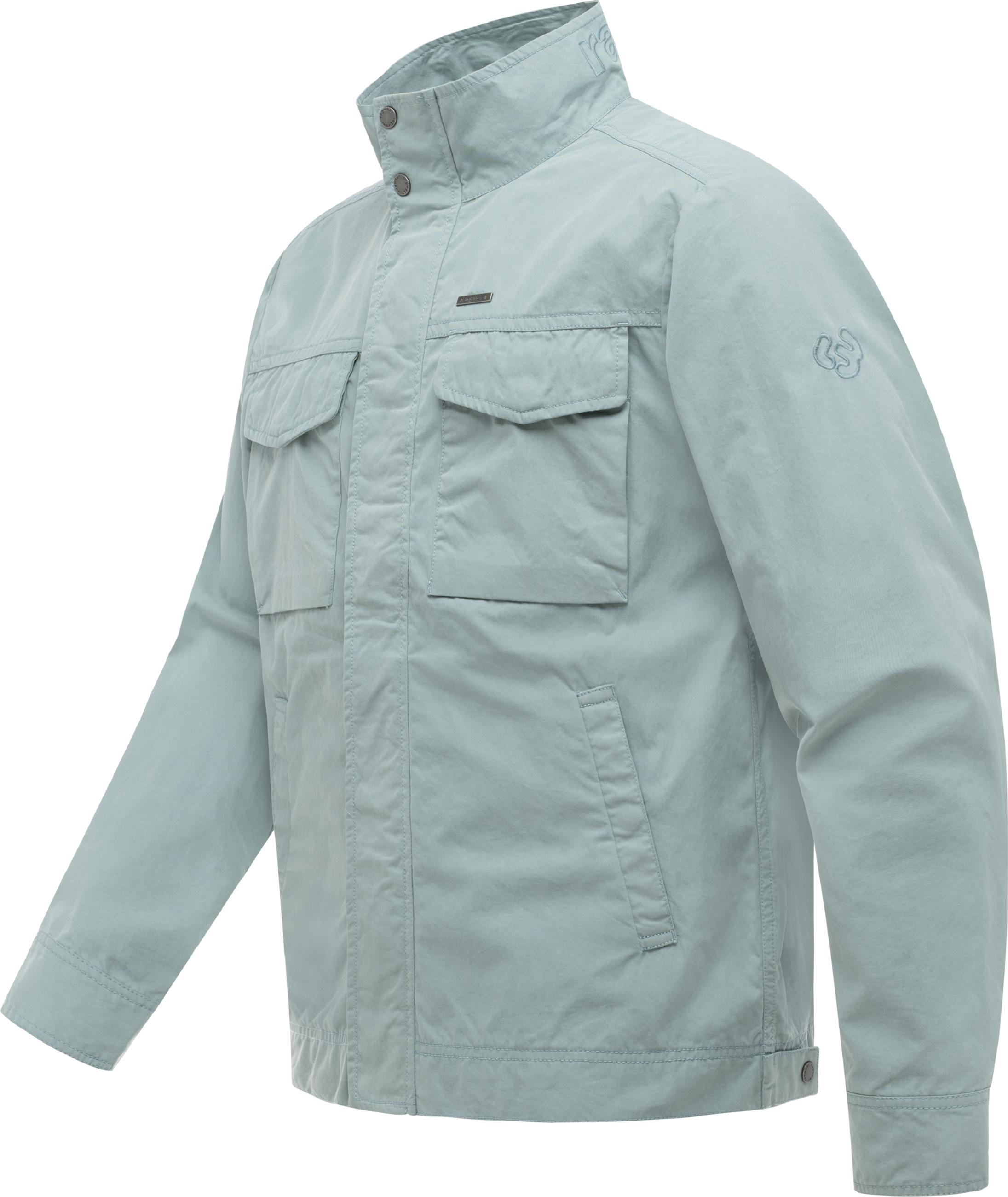 Leichte Übergangsjacke mit Brusttaschen "Murpho" Stone Blue