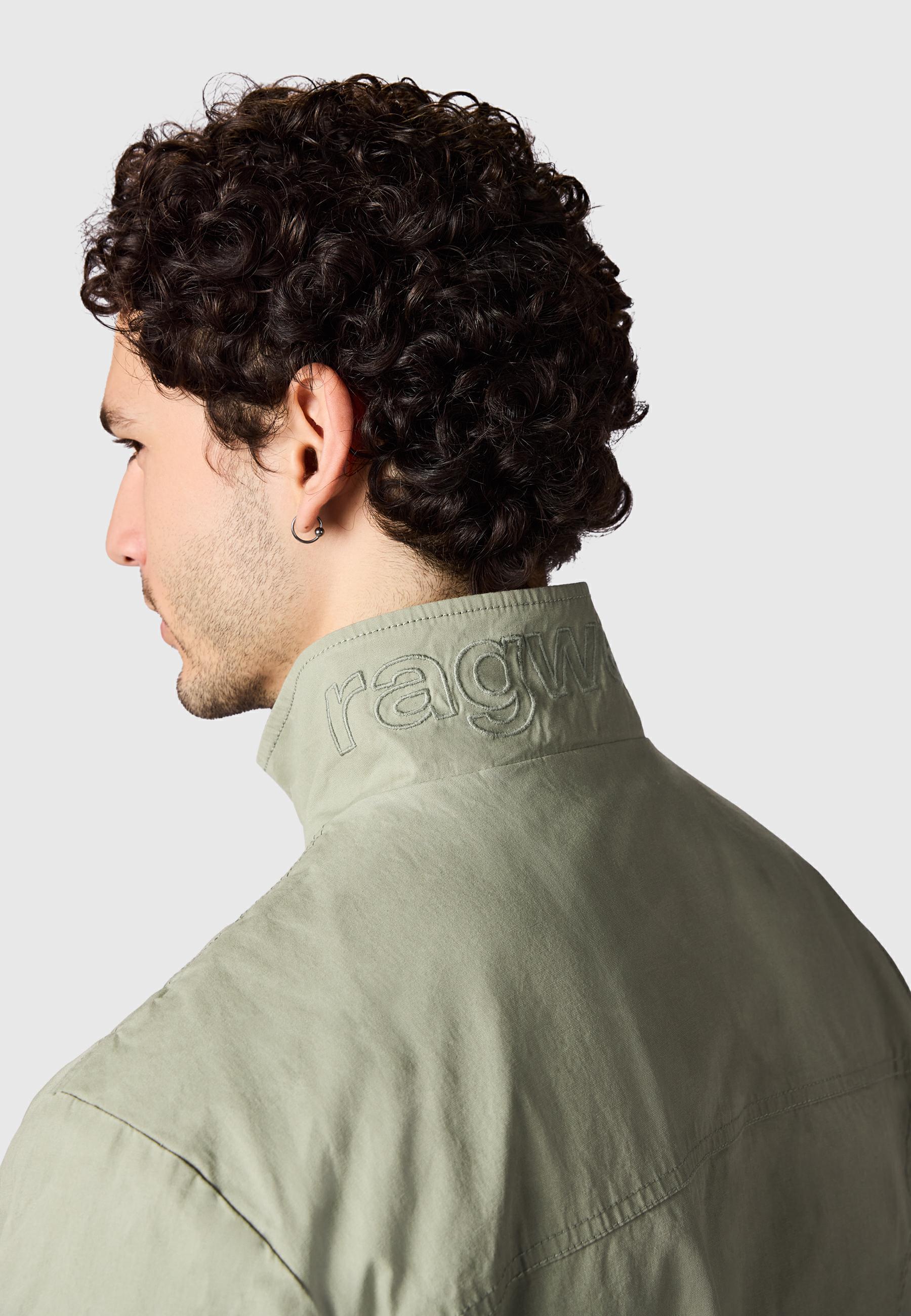 Geradlinige Übergangsjacke mit Brusttaschen "Murpho Vintage" Dusty Olive