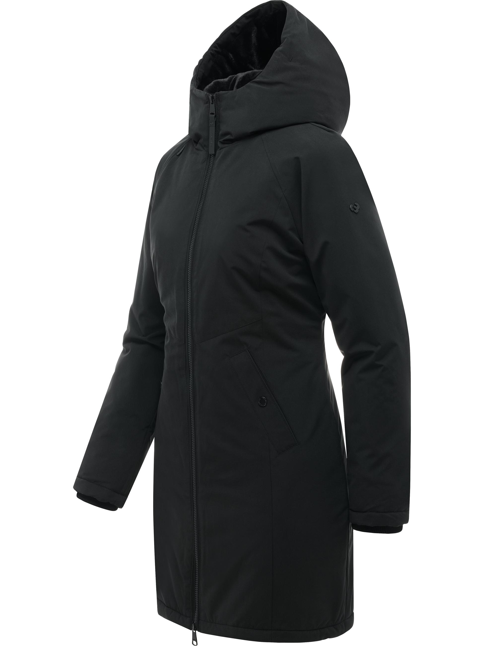 Winter Kurzmantel "Nasima Y" Black